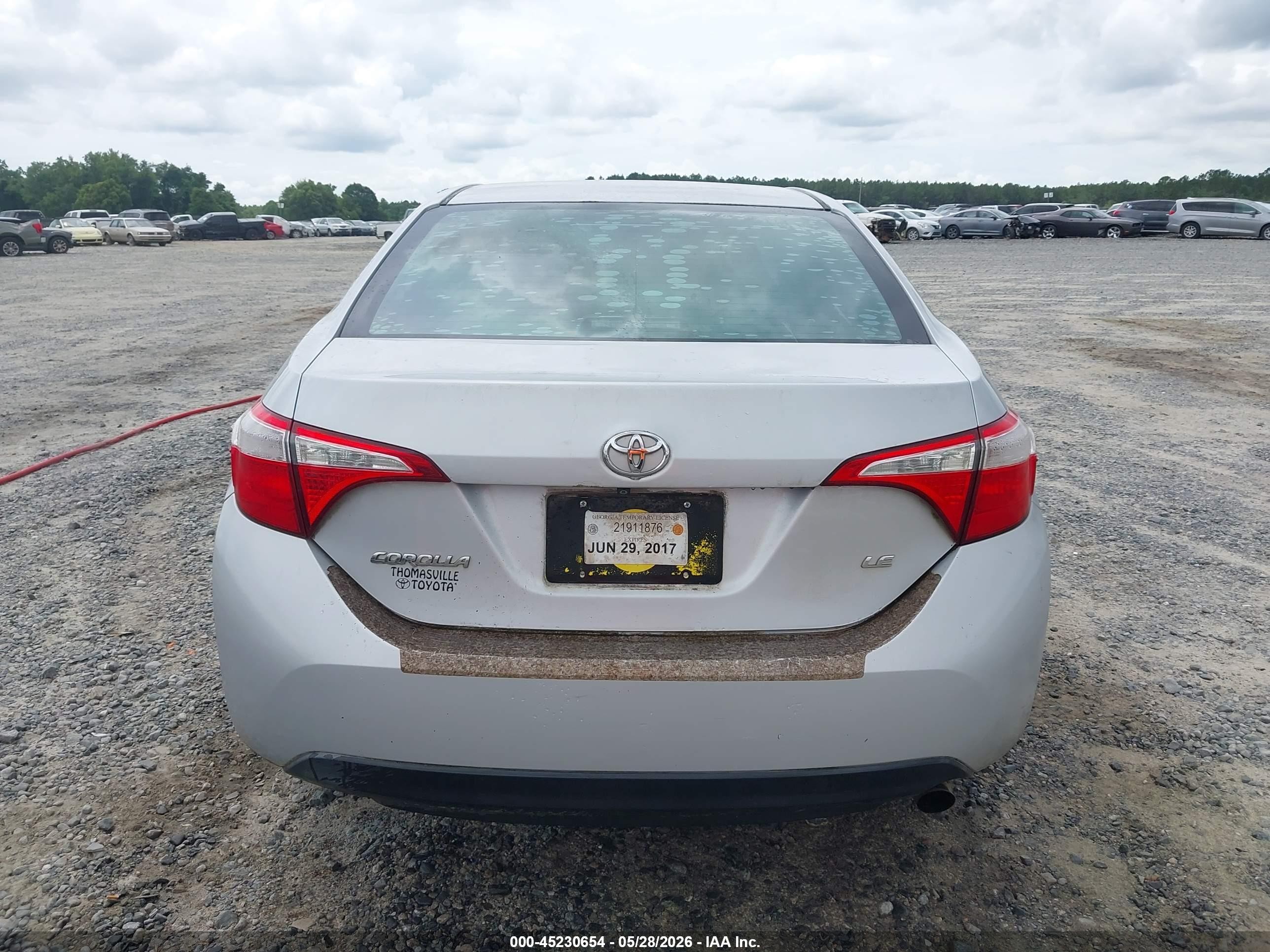 2014 Toyota Corolla Le Silver vin: 2T1BURHE4EC089585
