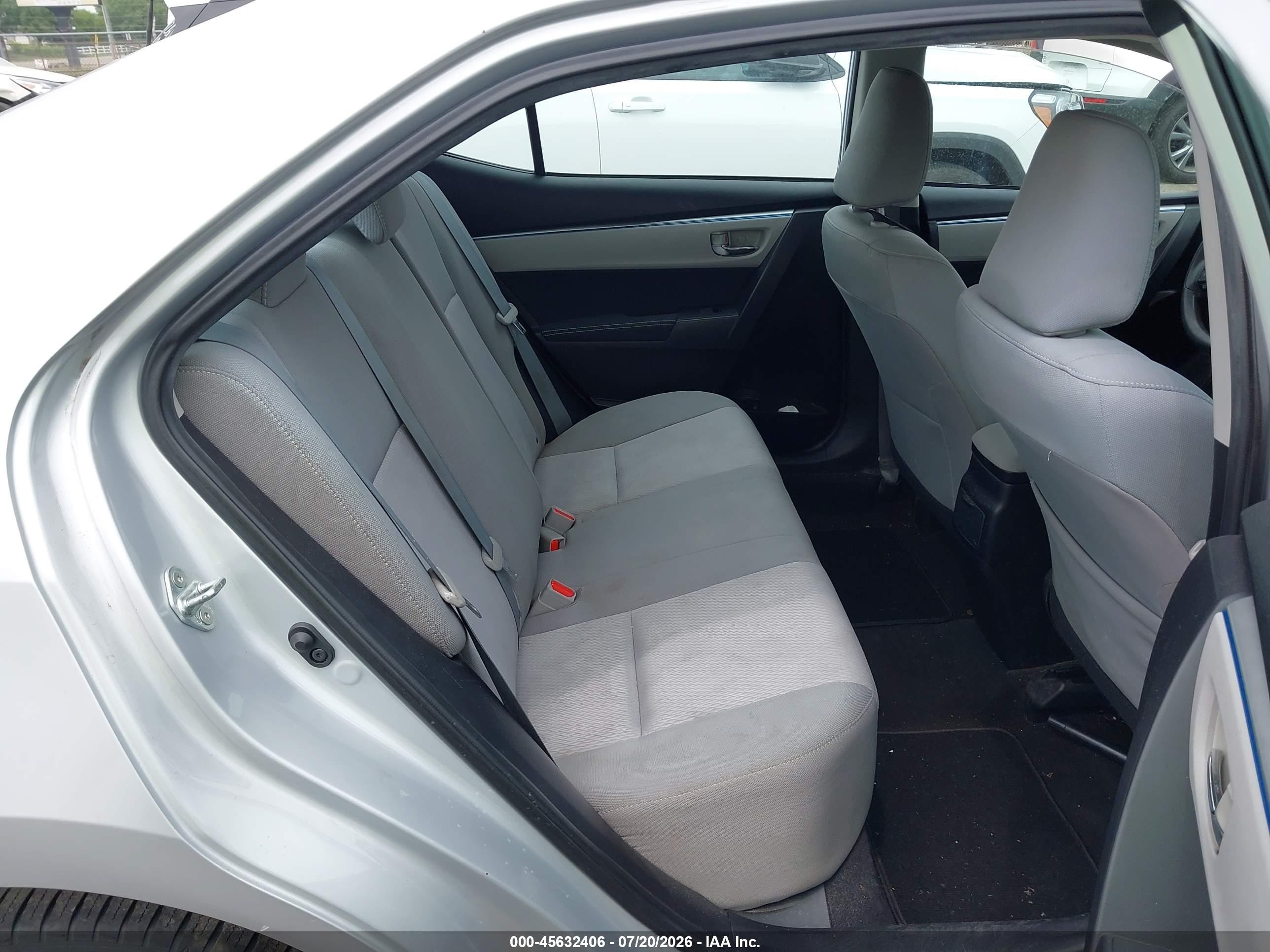 2014 Toyota Corolla Le Silver vin: 2T1BURHE4EC091823