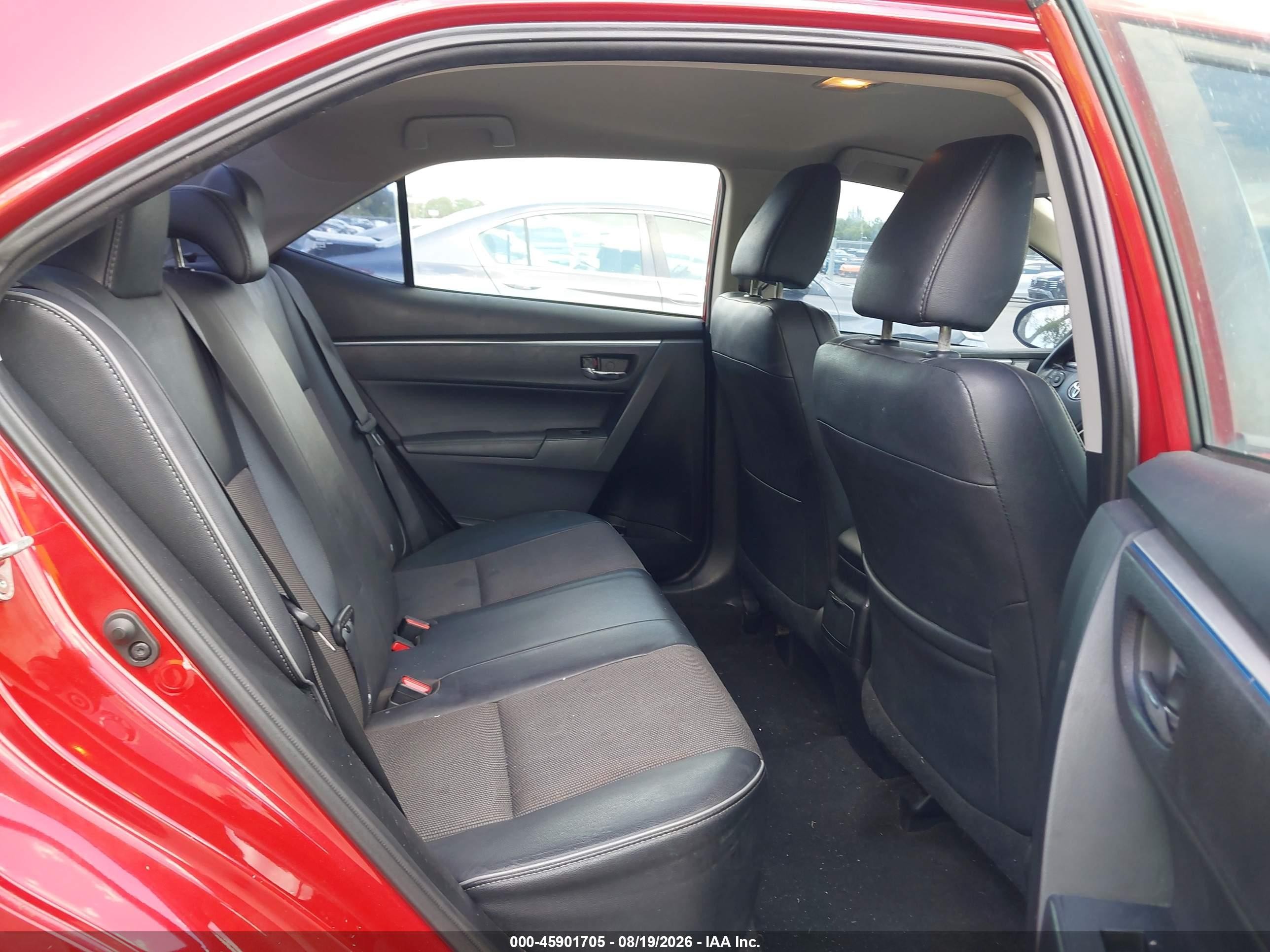 2014 Toyota Corolla S Plus Красный vin: 2T1BURHE4EC096486