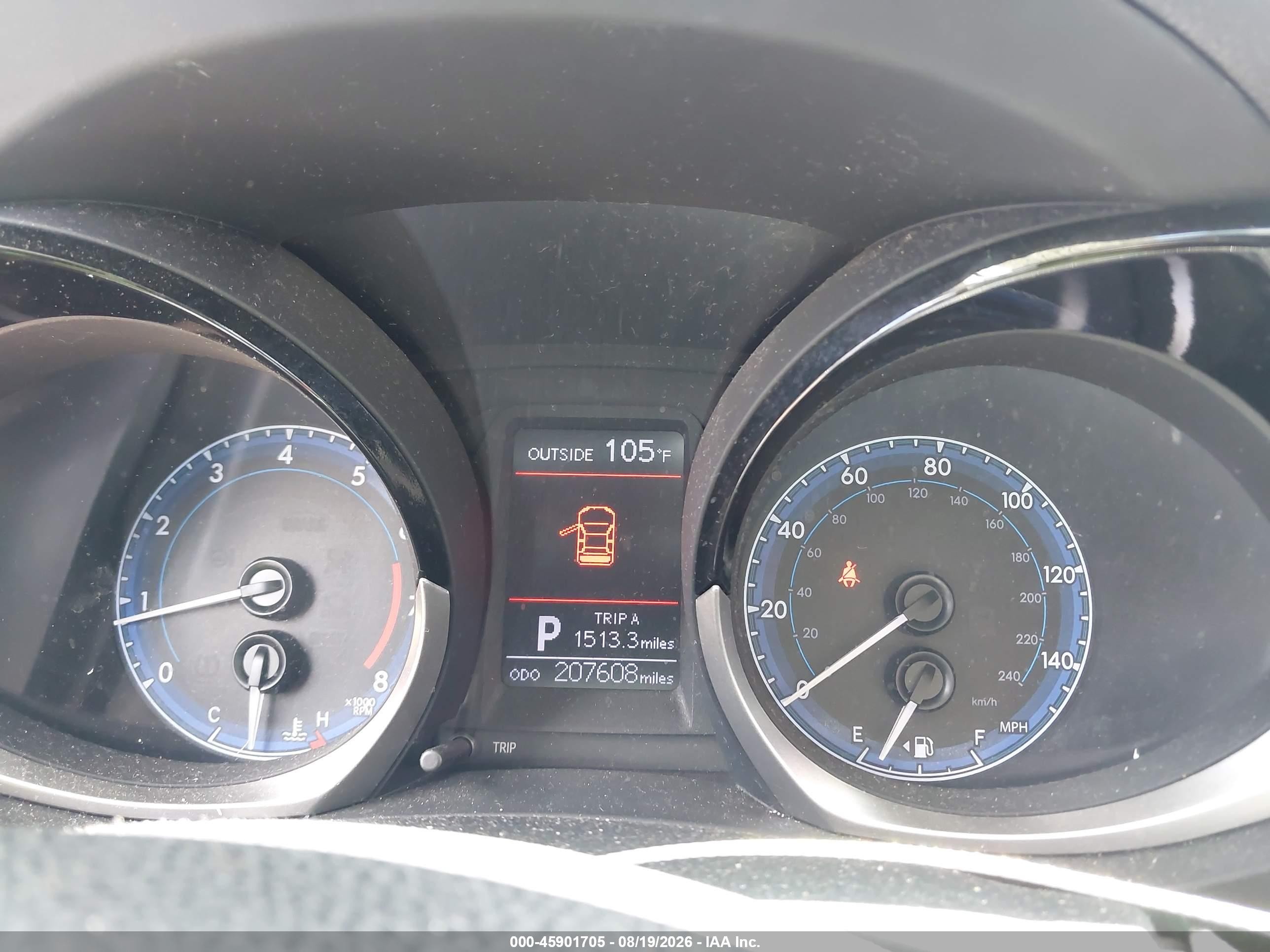 2014 Toyota Corolla S Plus Красный vin: 2T1BURHE4EC096486