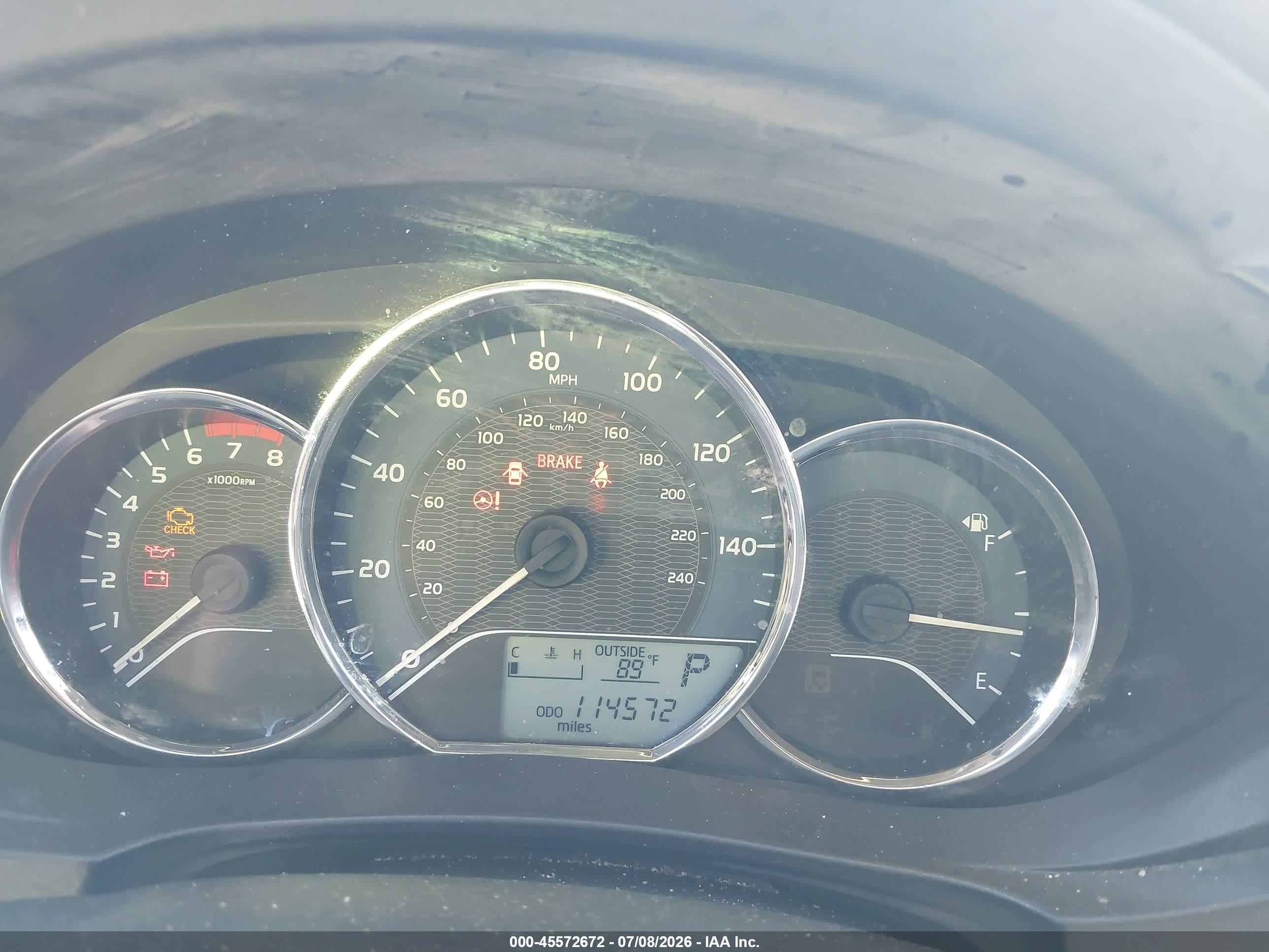 2014 Toyota Corolla Le Серый vin: 2T1BURHE4EC111505