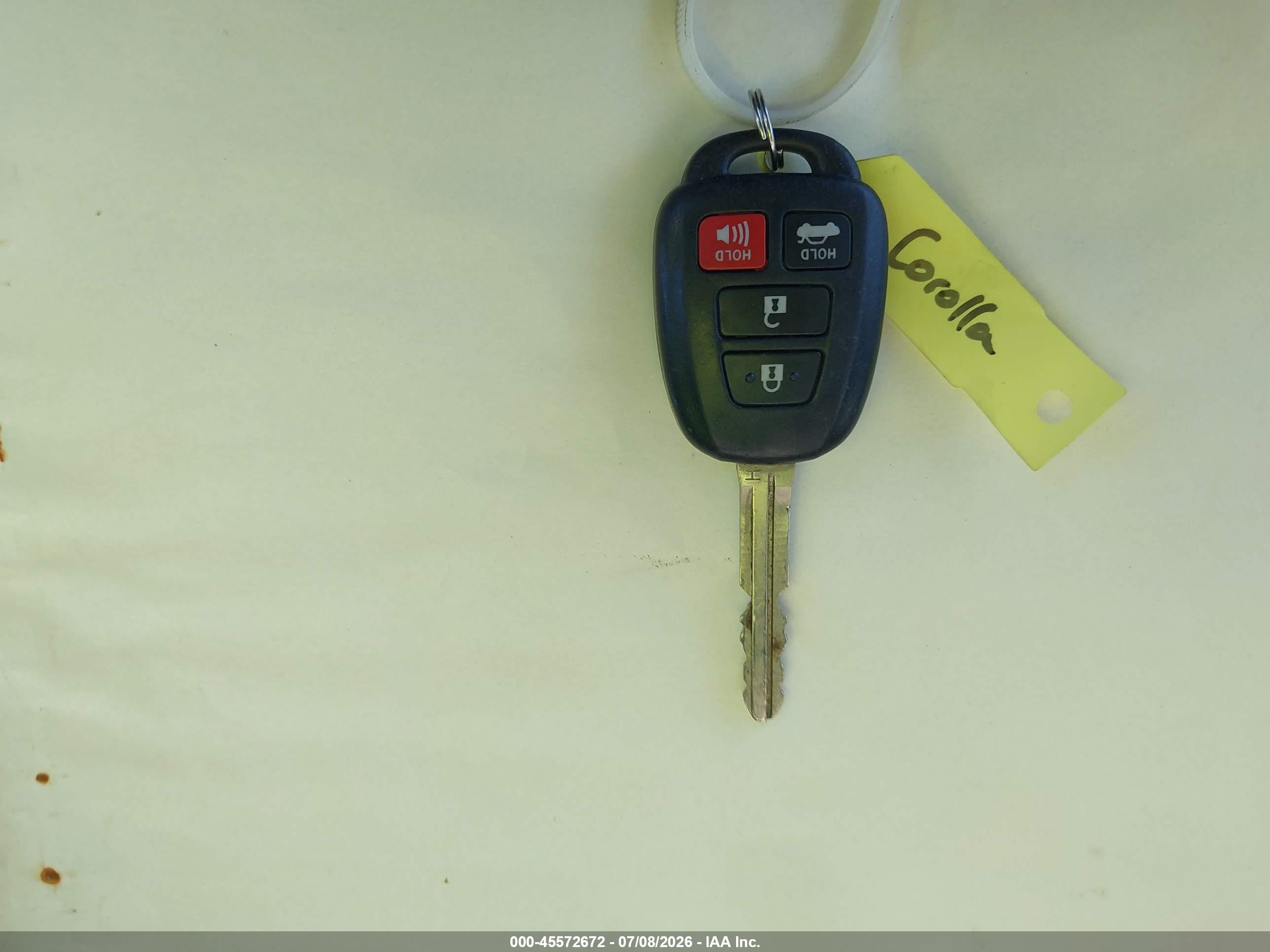 2014 Toyota Corolla Le Серый vin: 2T1BURHE4EC111505