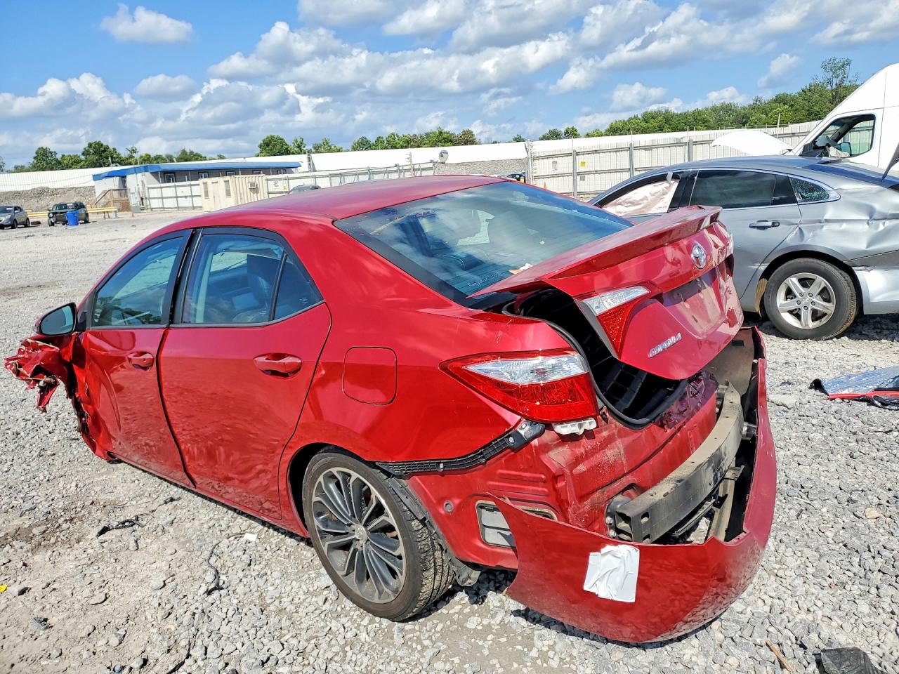 2014 Toyota Corolla S Plus Red vin: 2T1BURHE4EC115957