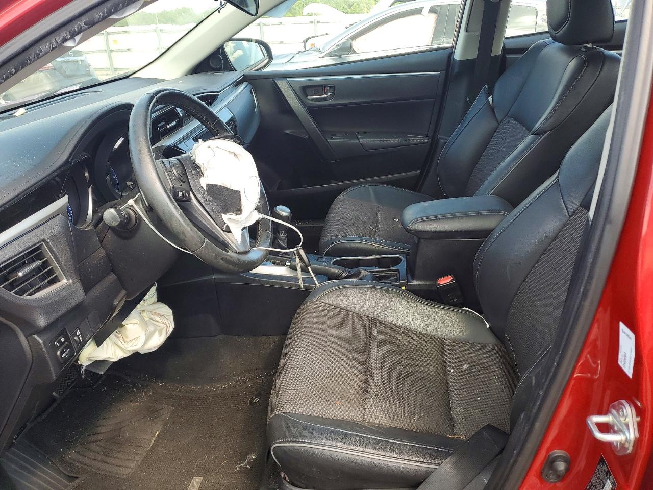 2014 Toyota Corolla S Plus Red vin: 2T1BURHE4EC115957