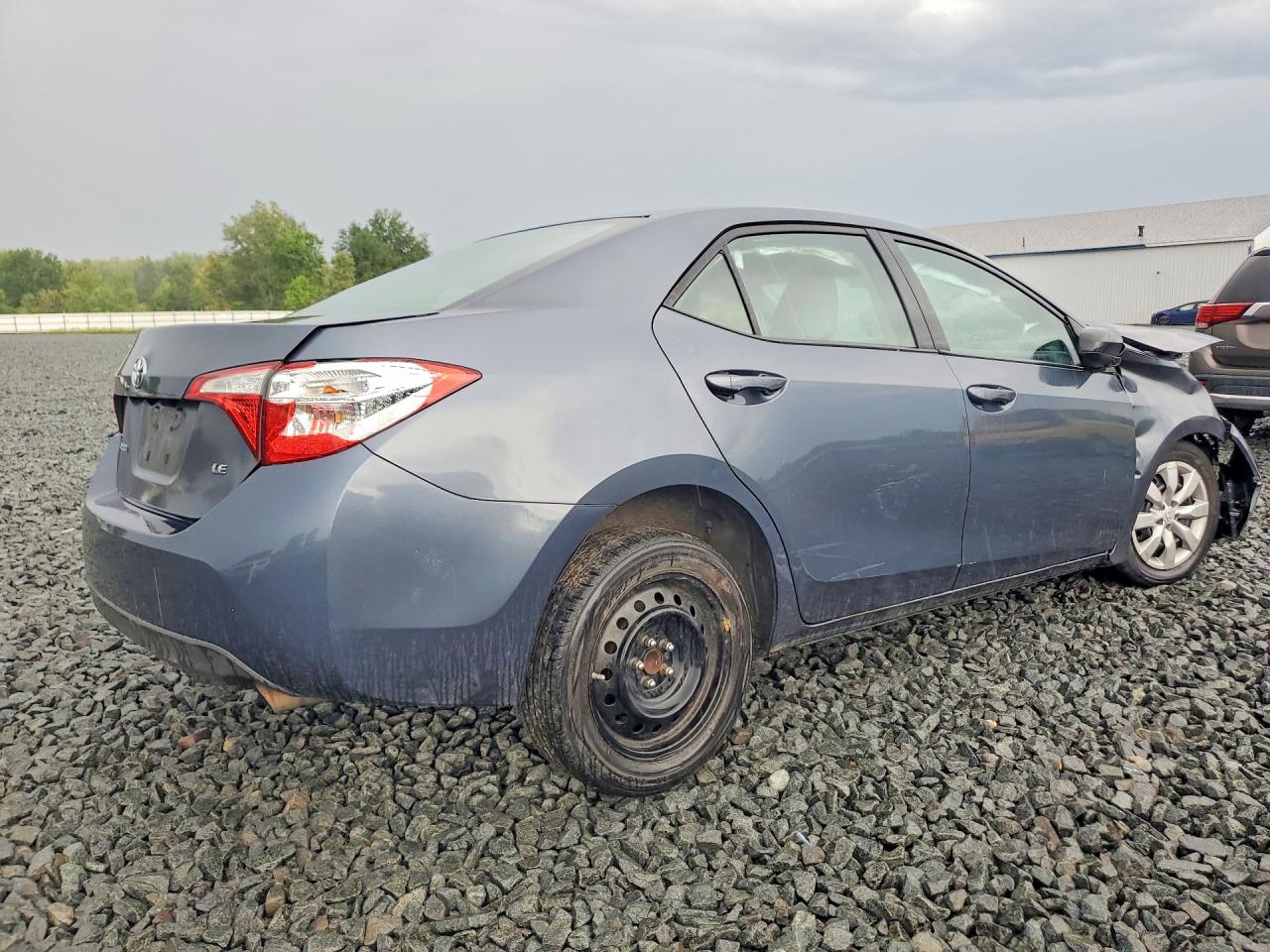 2014 Toyota Corolla Le Gray vin: 2T1BURHE4EC119703