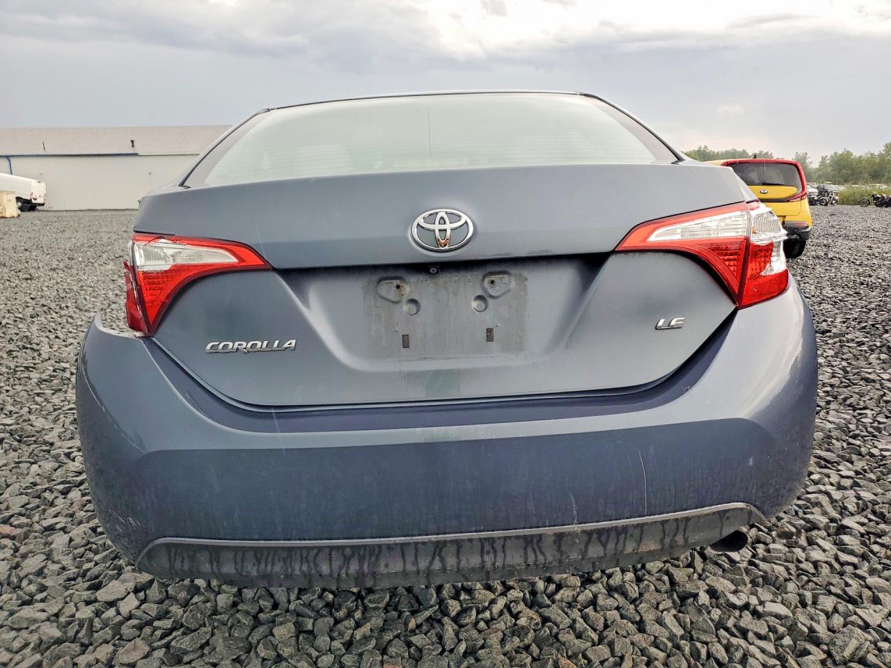2014 Toyota Corolla Le Gray vin: 2T1BURHE4EC119703