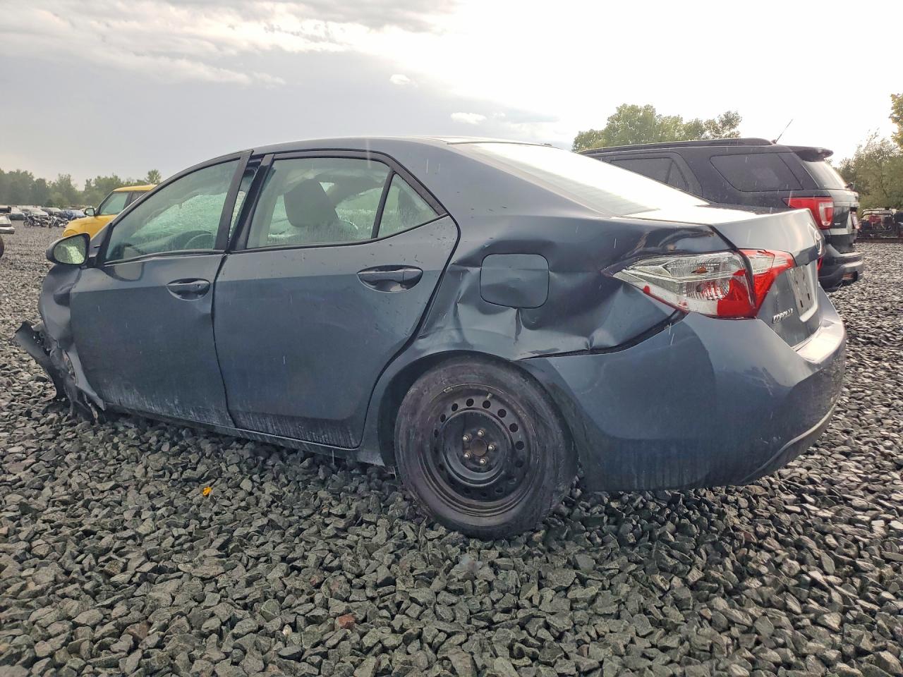2014 Toyota Corolla Le Gray vin: 2T1BURHE4EC119703