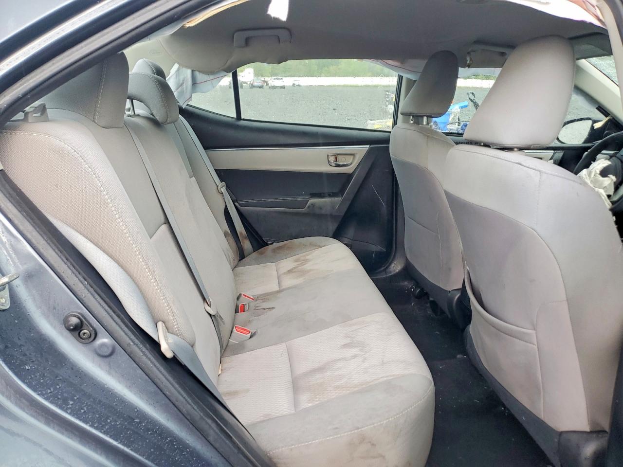 2014 Toyota Corolla Le Gray vin: 2T1BURHE4EC119703