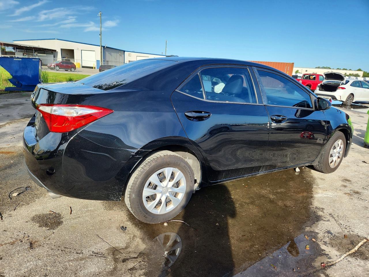 2014 Toyota Corolla L Black vin: 2T1BURHE4EC124416