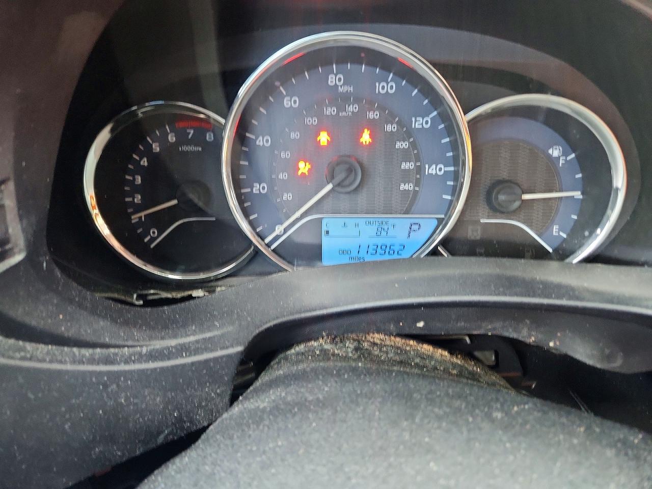 2014 Toyota Corolla L Black vin: 2T1BURHE4EC124416