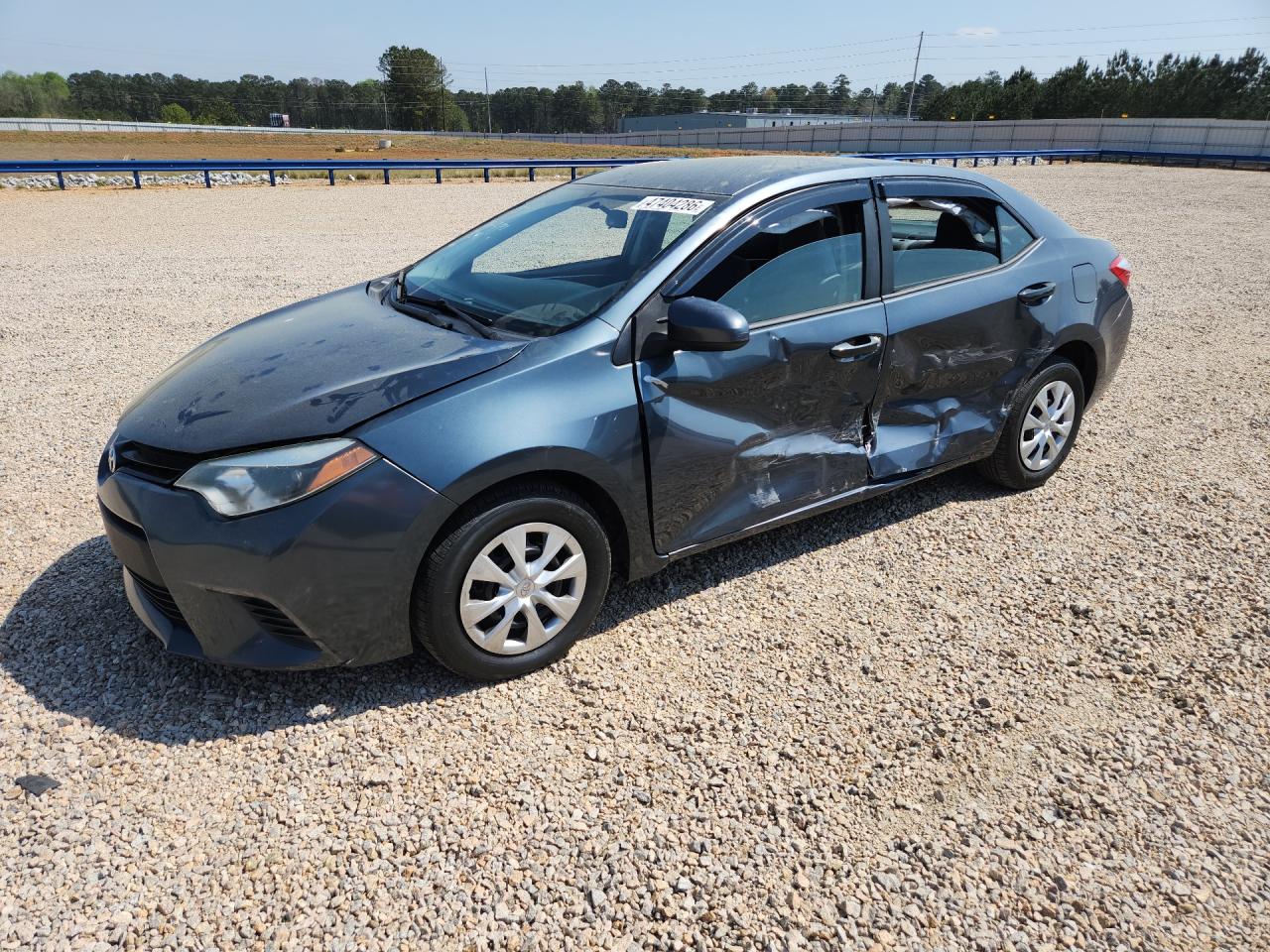 2014 Toyota Corolla Gray vin: 2T1BURHE4EC128062