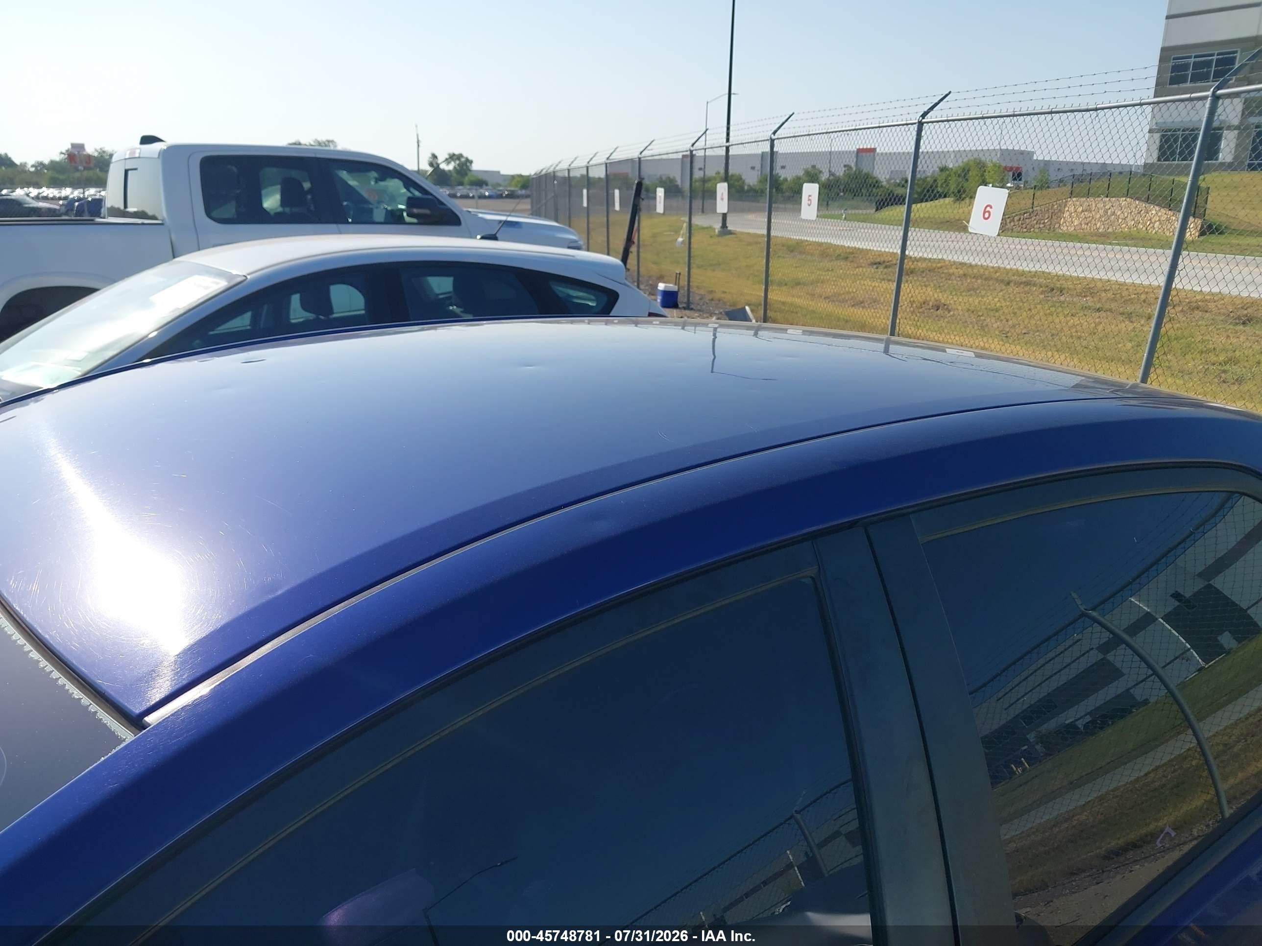 2014 Toyota Corolla S Plus Blue vin: 2T1BURHE4EC129308