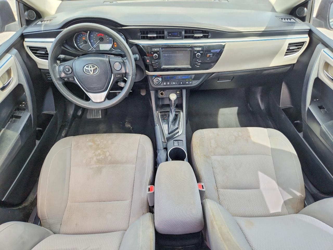 2014 Toyota Corolla Le Gray vin: 2T1BURHE4EC140616