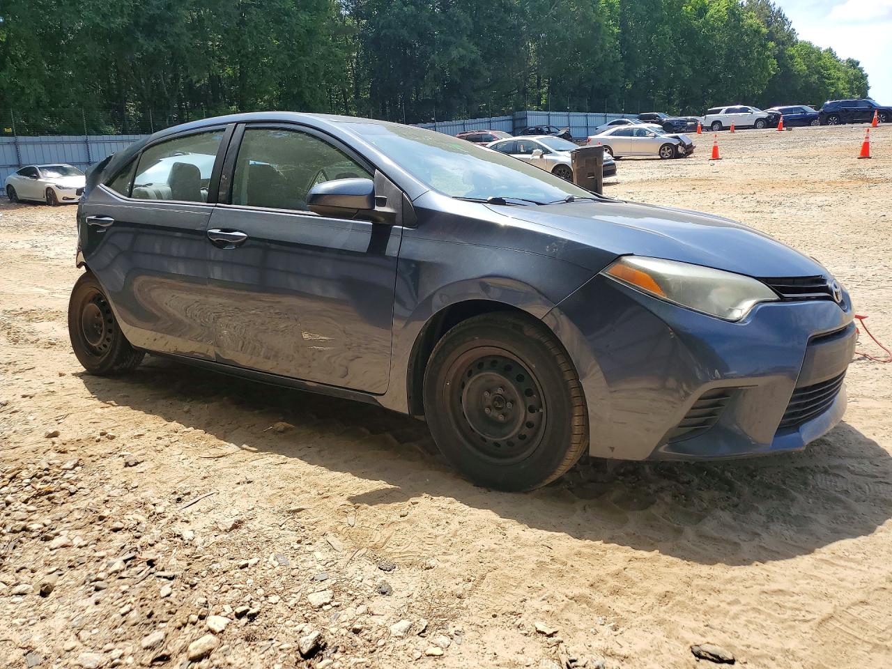 2014 Toyota Corolla L Gray vin: 2T1BURHE4EC141961