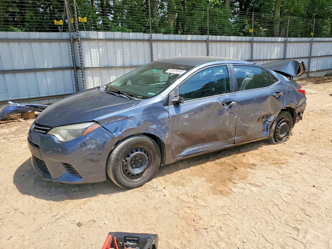 2014 Toyota Corolla L Gray vin: 2T1BURHE4EC141961