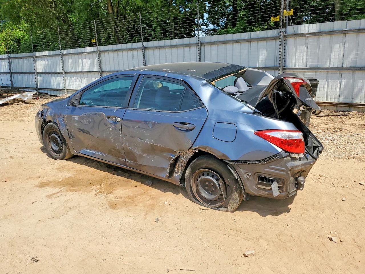 2014 Toyota Corolla L Gray vin: 2T1BURHE4EC141961
