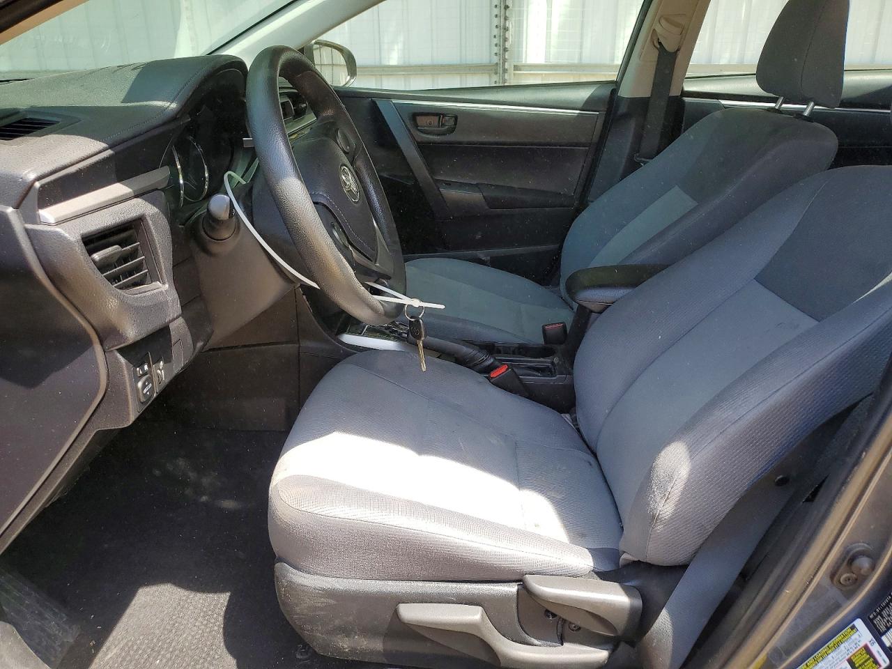 2014 Toyota Corolla L Gray vin: 2T1BURHE4EC141961