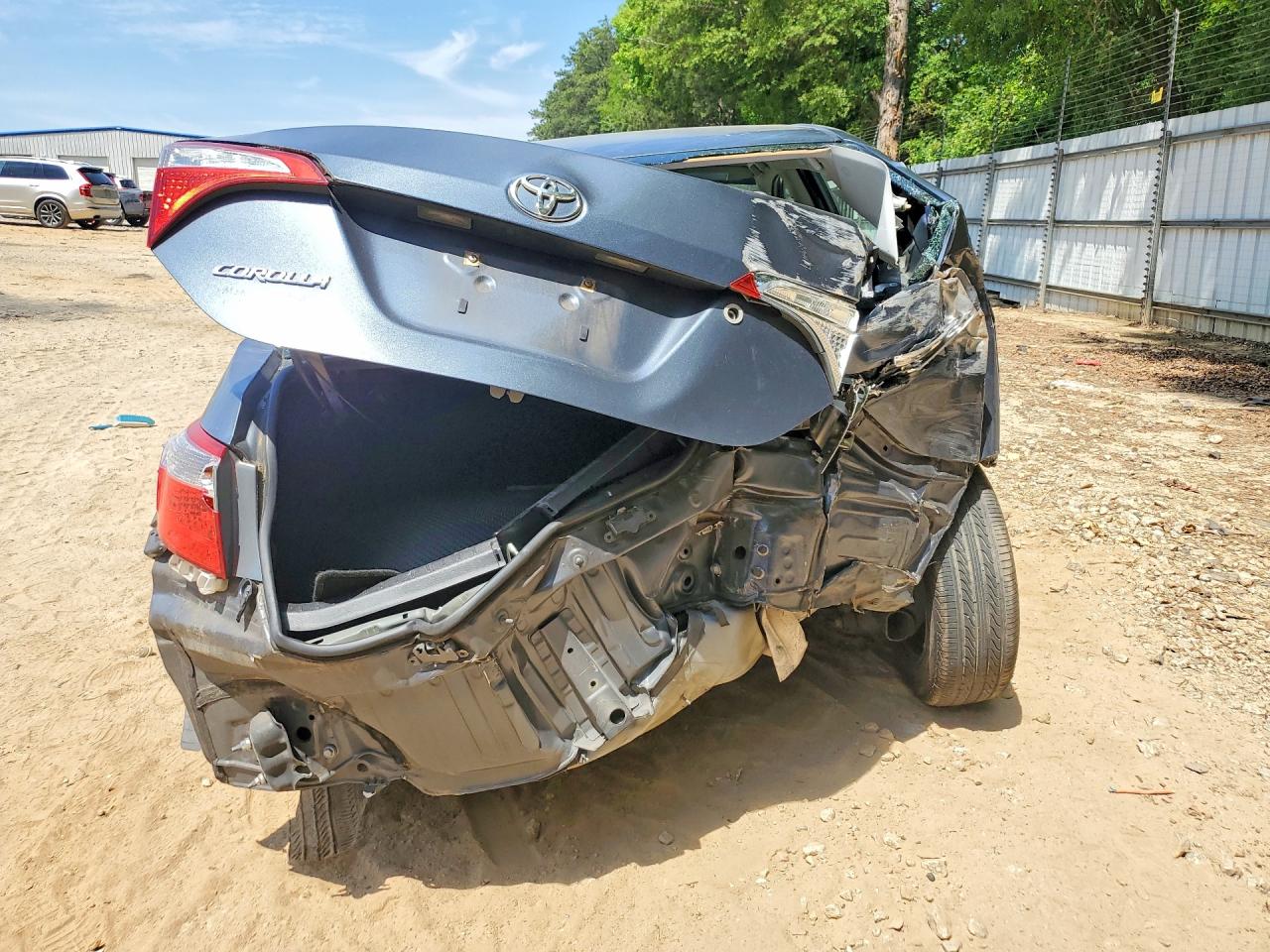 2014 Toyota Corolla L Gray vin: 2T1BURHE4EC141961