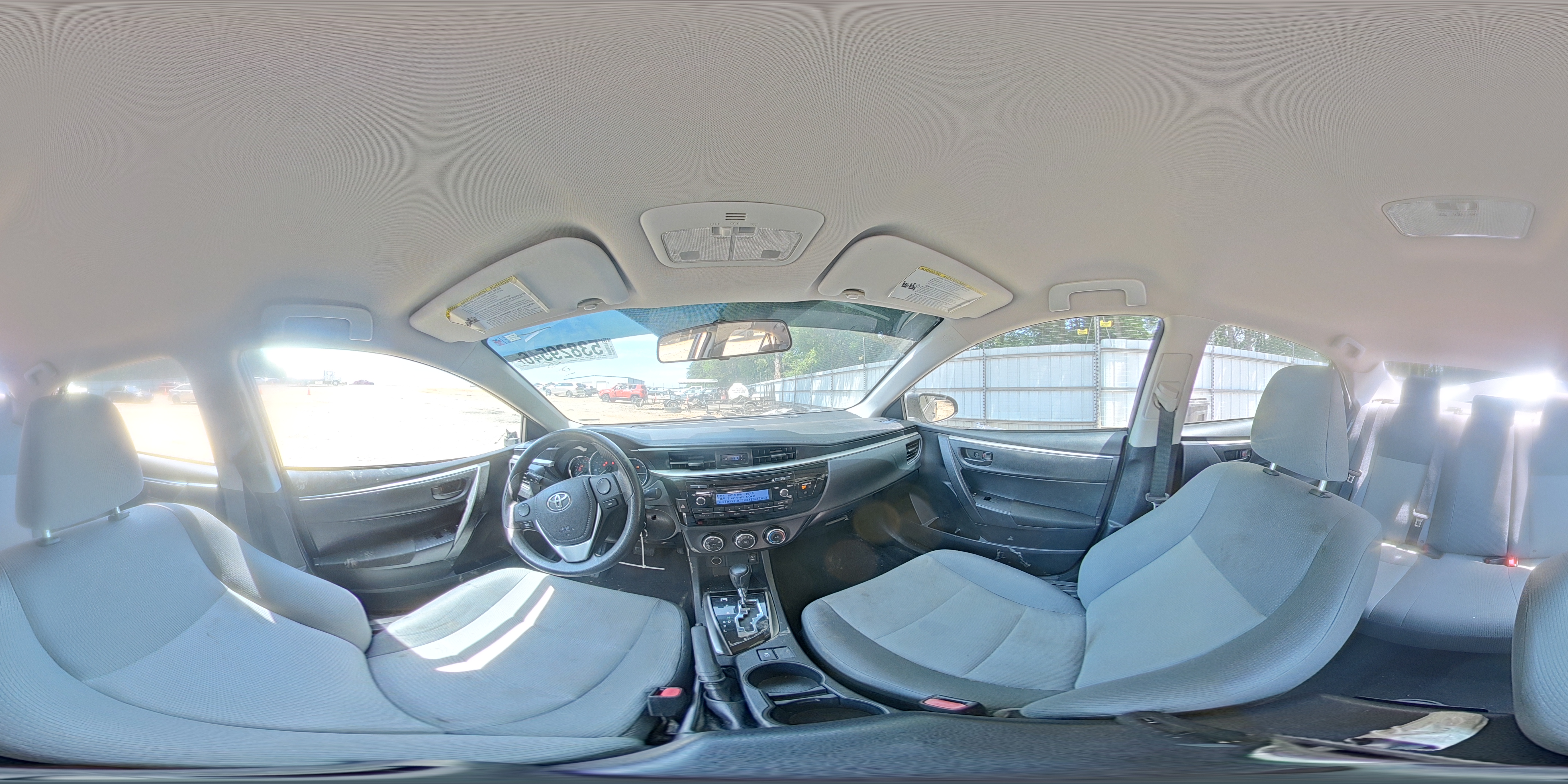 2014 Toyota Corolla L Gray vin: 2T1BURHE4EC141961