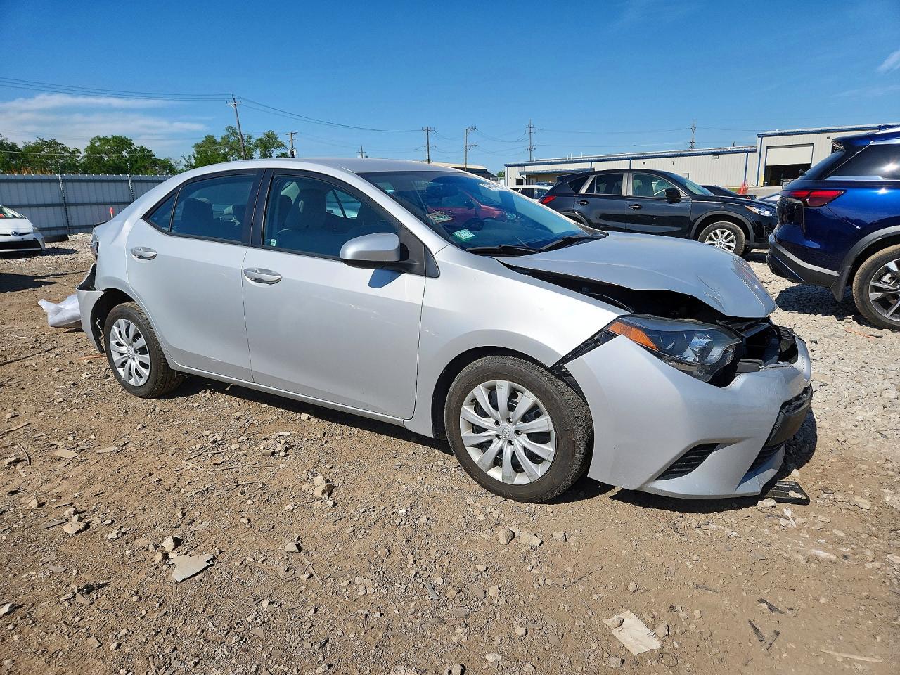 2014 Toyota Corolla Le Silver vin: 2T1BURHE4EC150174