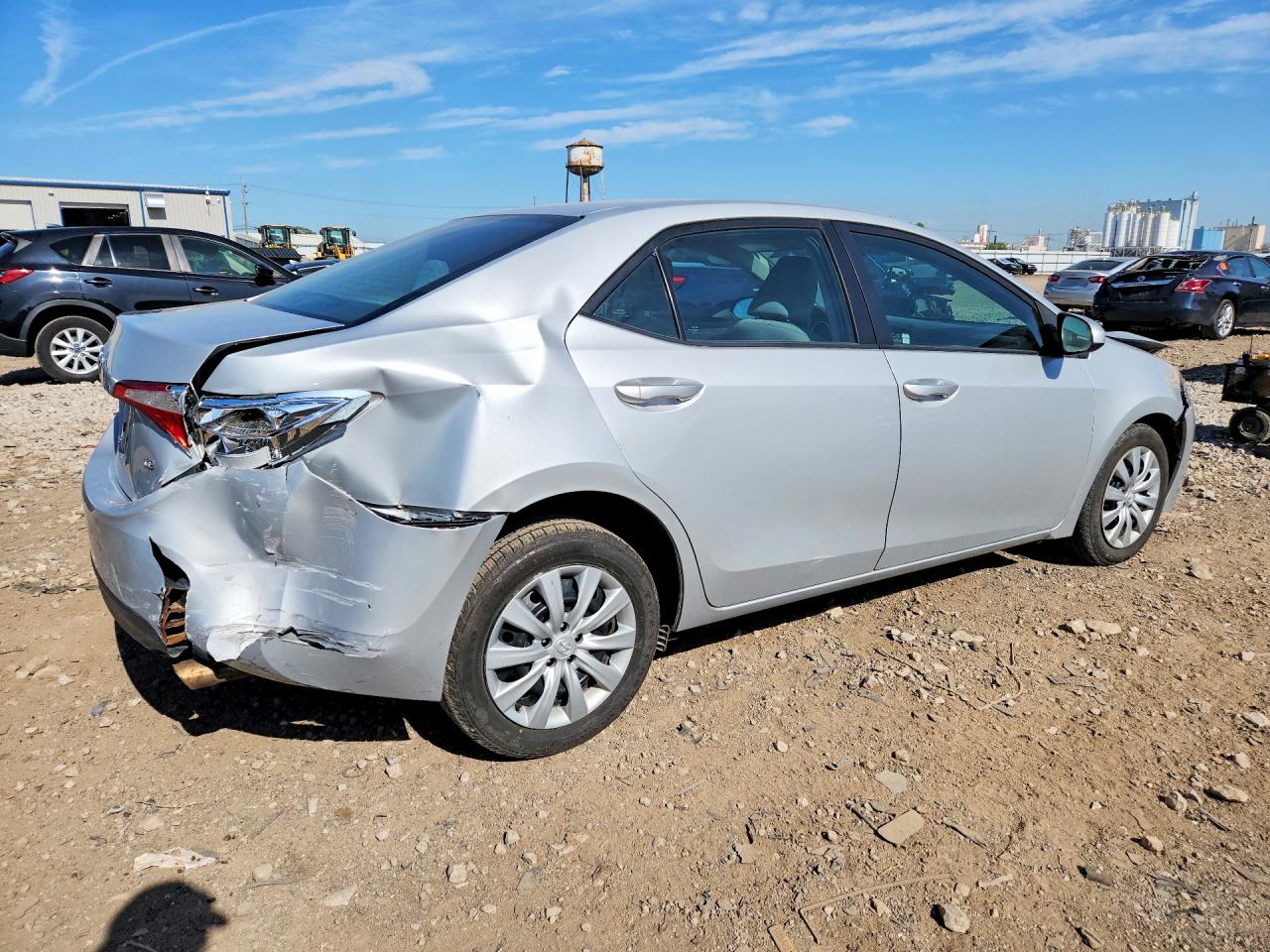 2014 Toyota Corolla Le Silver vin: 2T1BURHE4EC150174