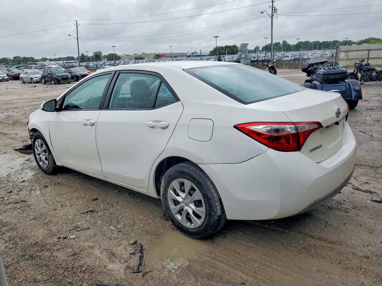 2014 Toyota Corolla L White vin: 2T1BURHE4EC156590