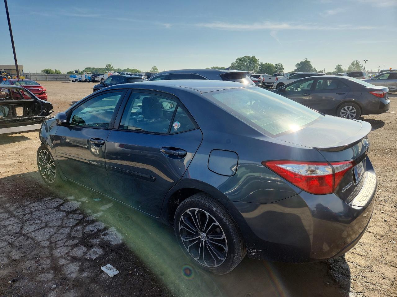 2014 Toyota Corolla S Plus Gray vin: 2T1BURHE4EC159330