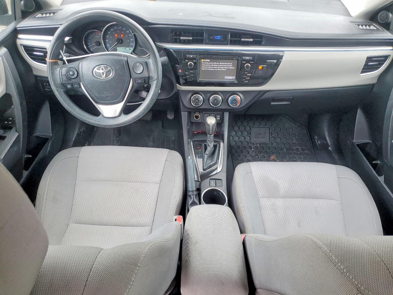 2014 Toyota Corolla White vin: 2T1BURHE4EC168285