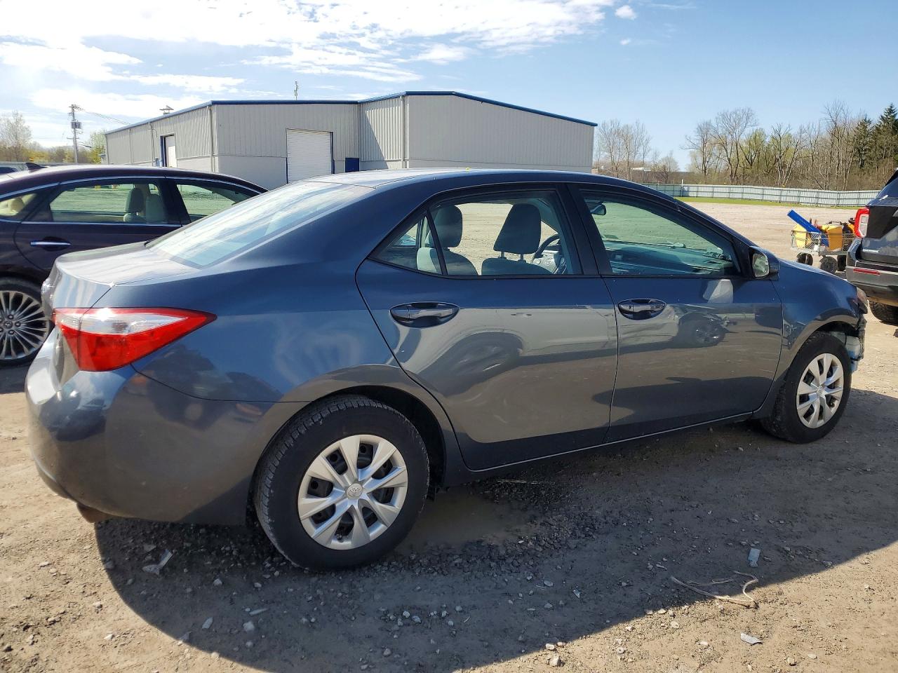 2014 Toyota Corolla L Gray vin: 2T1BURHE4EC179593