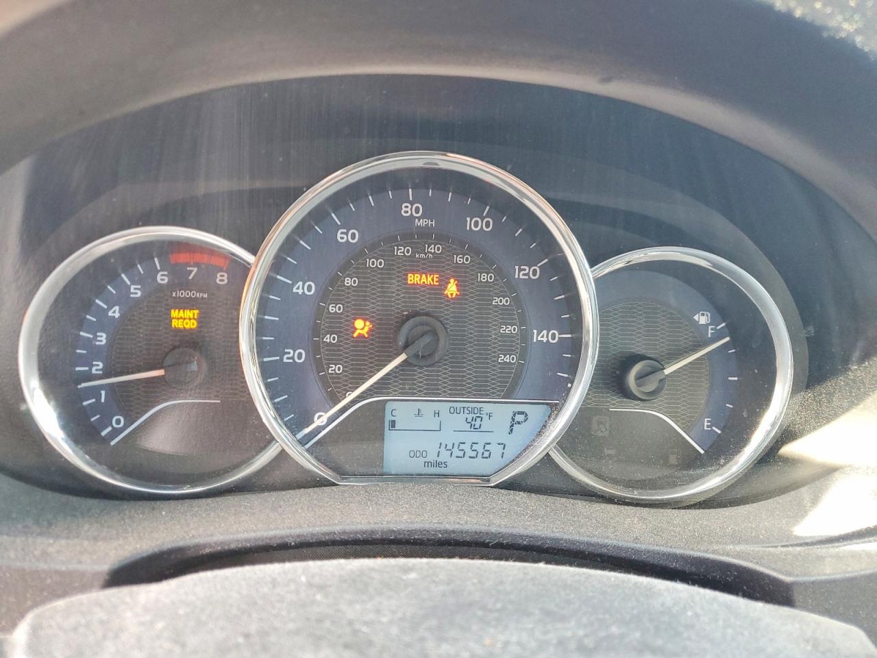 2014 Toyota Corolla L Gray vin: 2T1BURHE4EC179593
