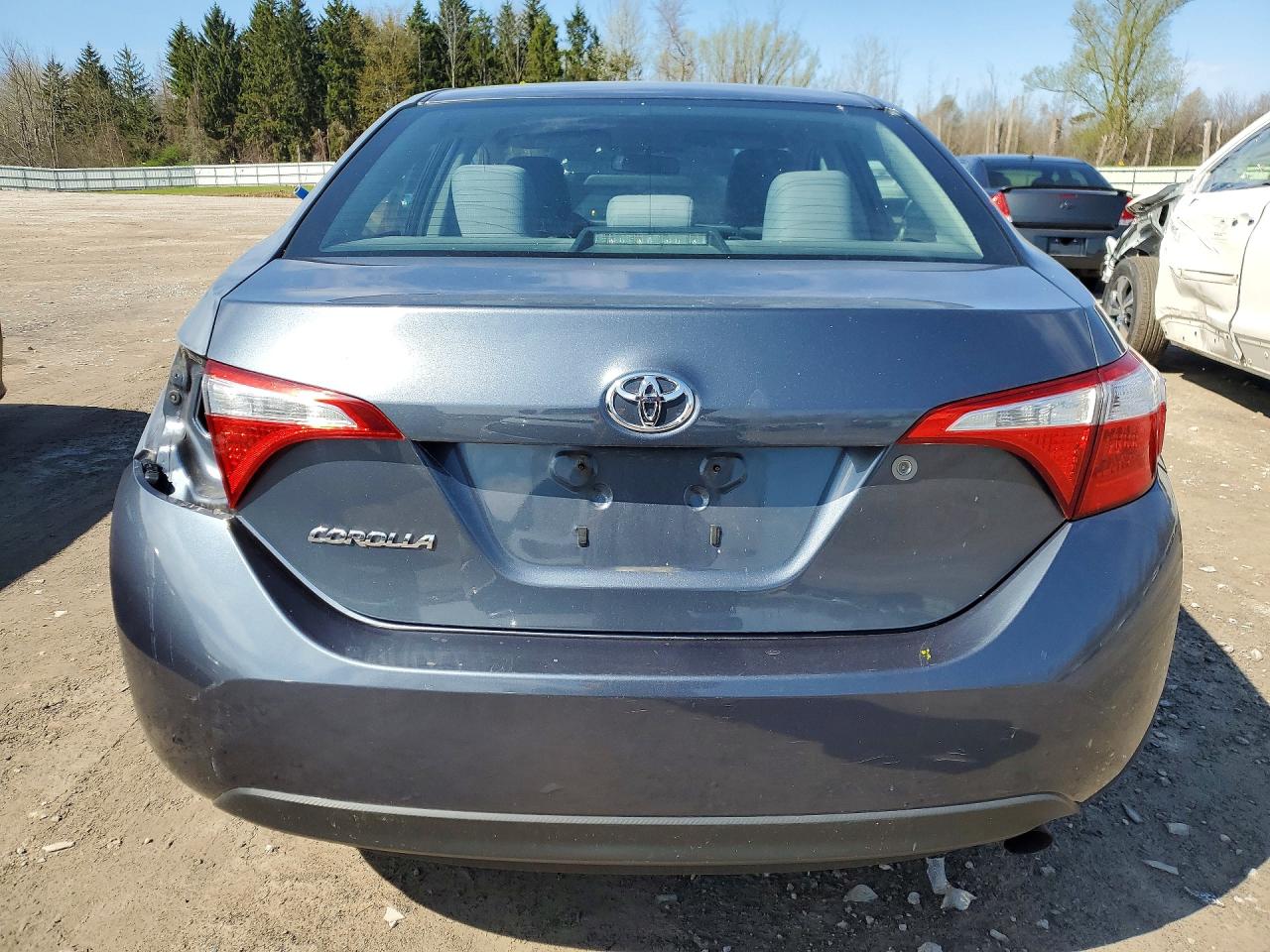 2014 Toyota Corolla L Gray vin: 2T1BURHE4EC179593