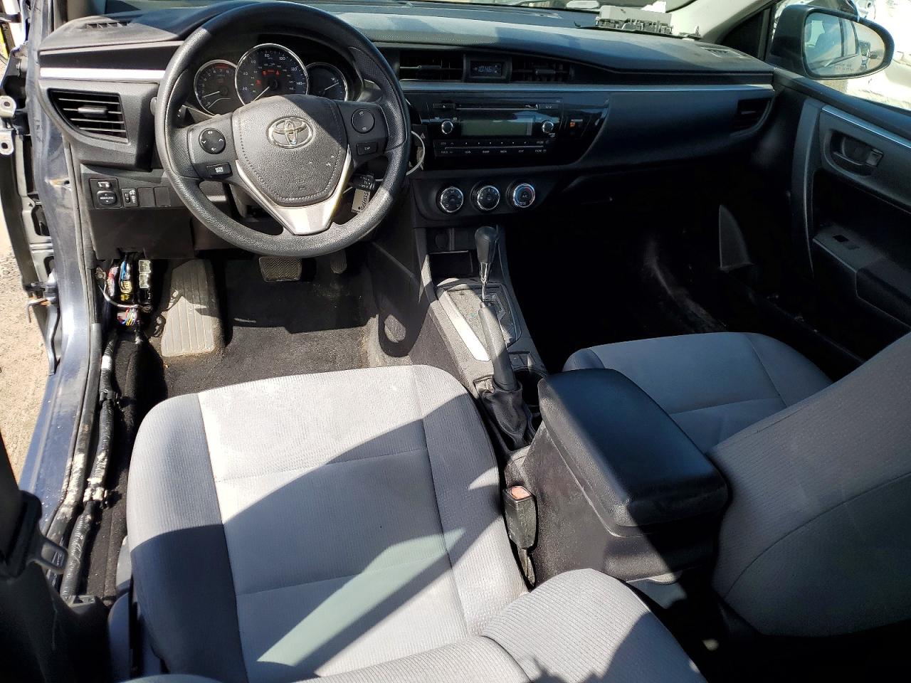 2014 Toyota Corolla L Gray vin: 2T1BURHE4EC179593