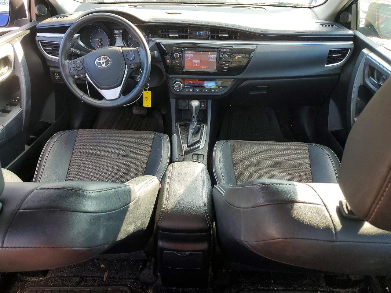 2014 Toyota Corolla S Plus Blue vin: 2T1BURHE4EC182669