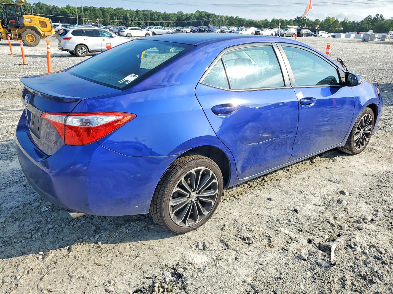 2014 Toyota Corolla S Plus Blue vin: 2T1BURHE4EC182669
