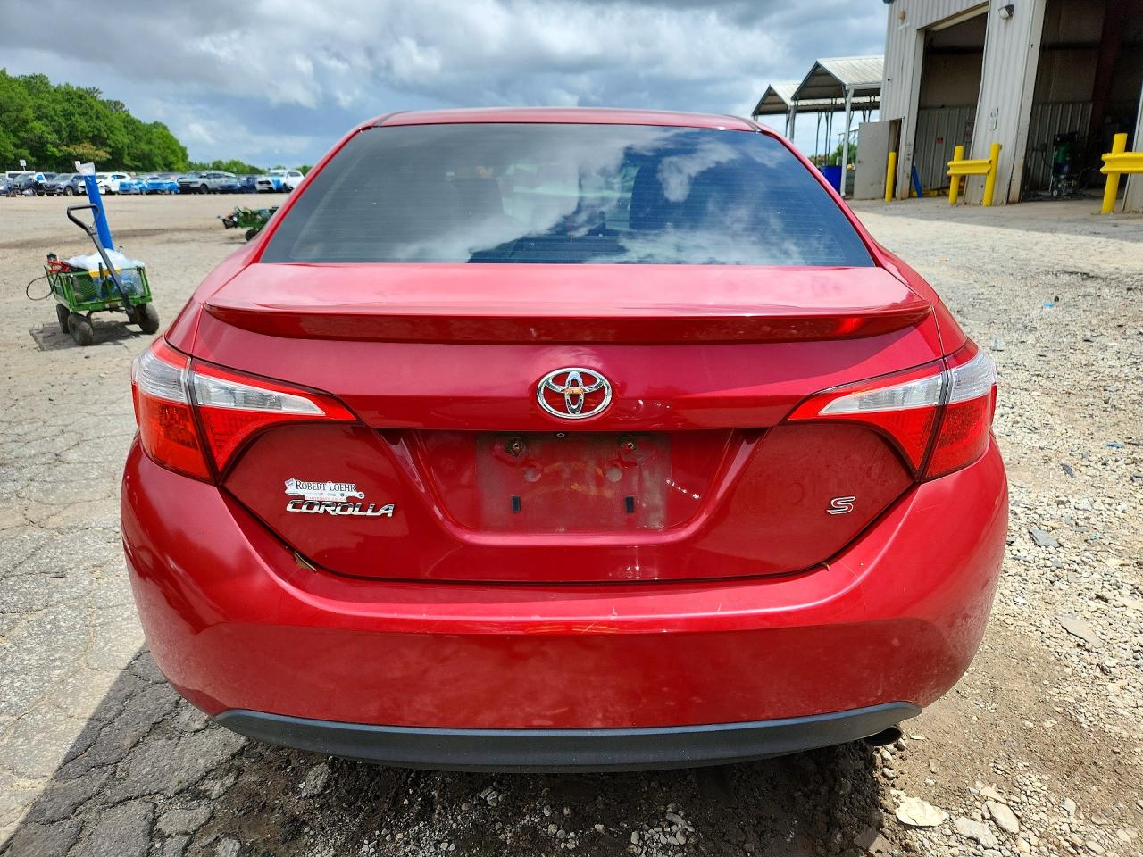 2014 Toyota Corolla S Plus Красный vin: 2T1BURHE4EC182946
