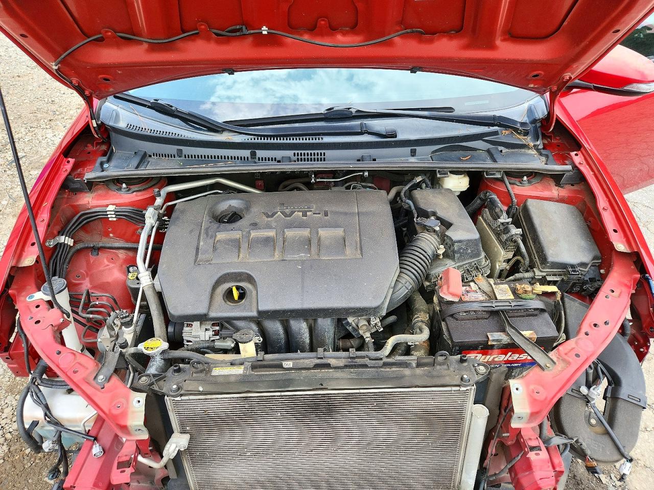 2014 Toyota Corolla S Plus Красный vin: 2T1BURHE4EC182946