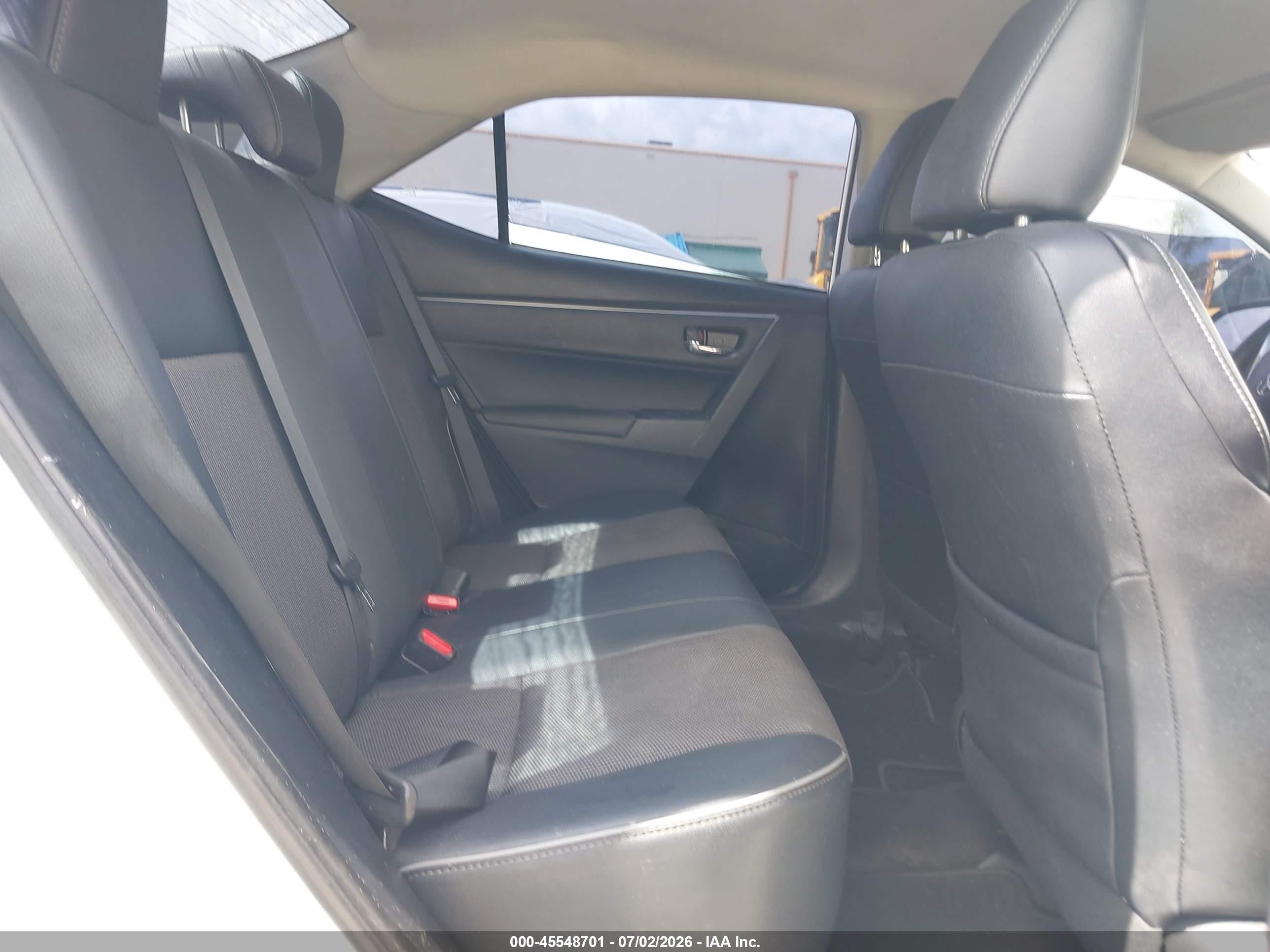 2014 Toyota Corolla S Plus White vin: 2T1BURHE4EC186513