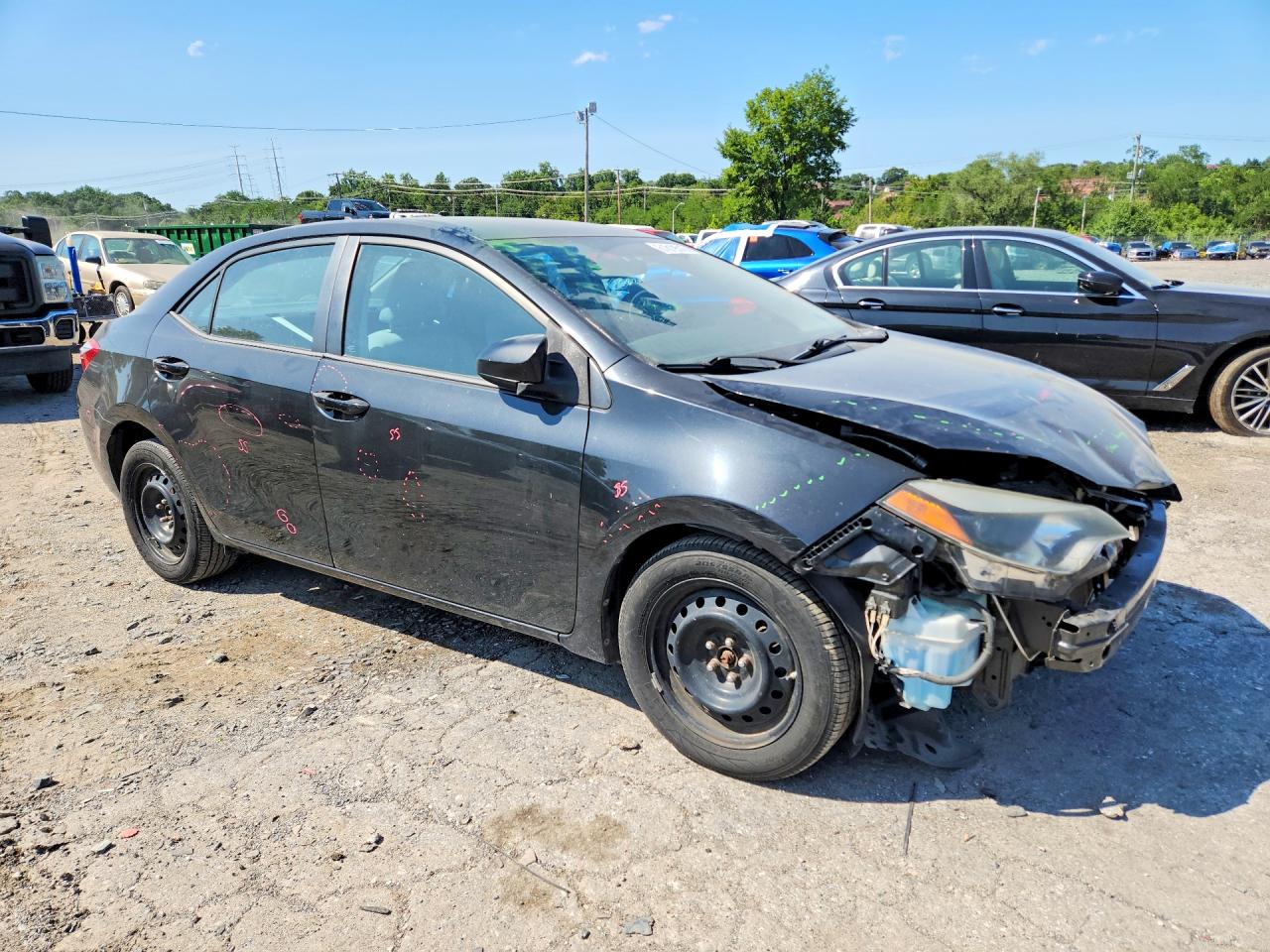 2014 Toyota Corolla Le Black vin: 2T1BURHE4EC192277