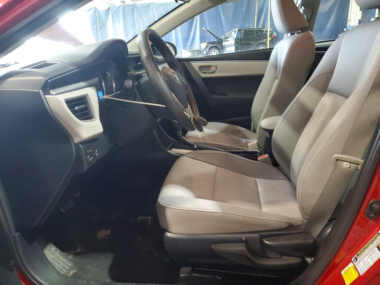 2014 Toyota Corolla Le Red vin: 2T1BURHE4EC208977