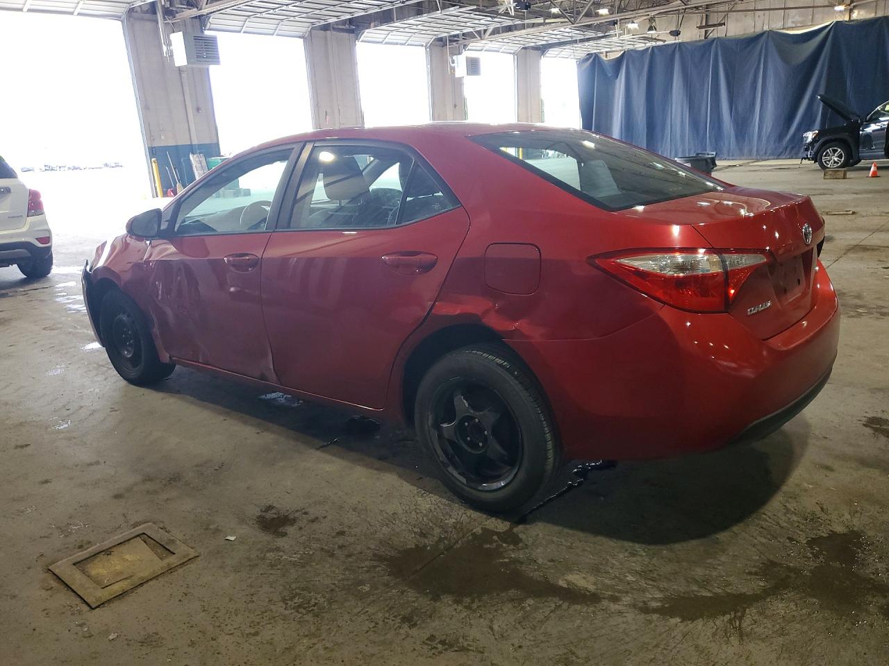 2014 Toyota Corolla Le Red vin: 2T1BURHE4EC208977