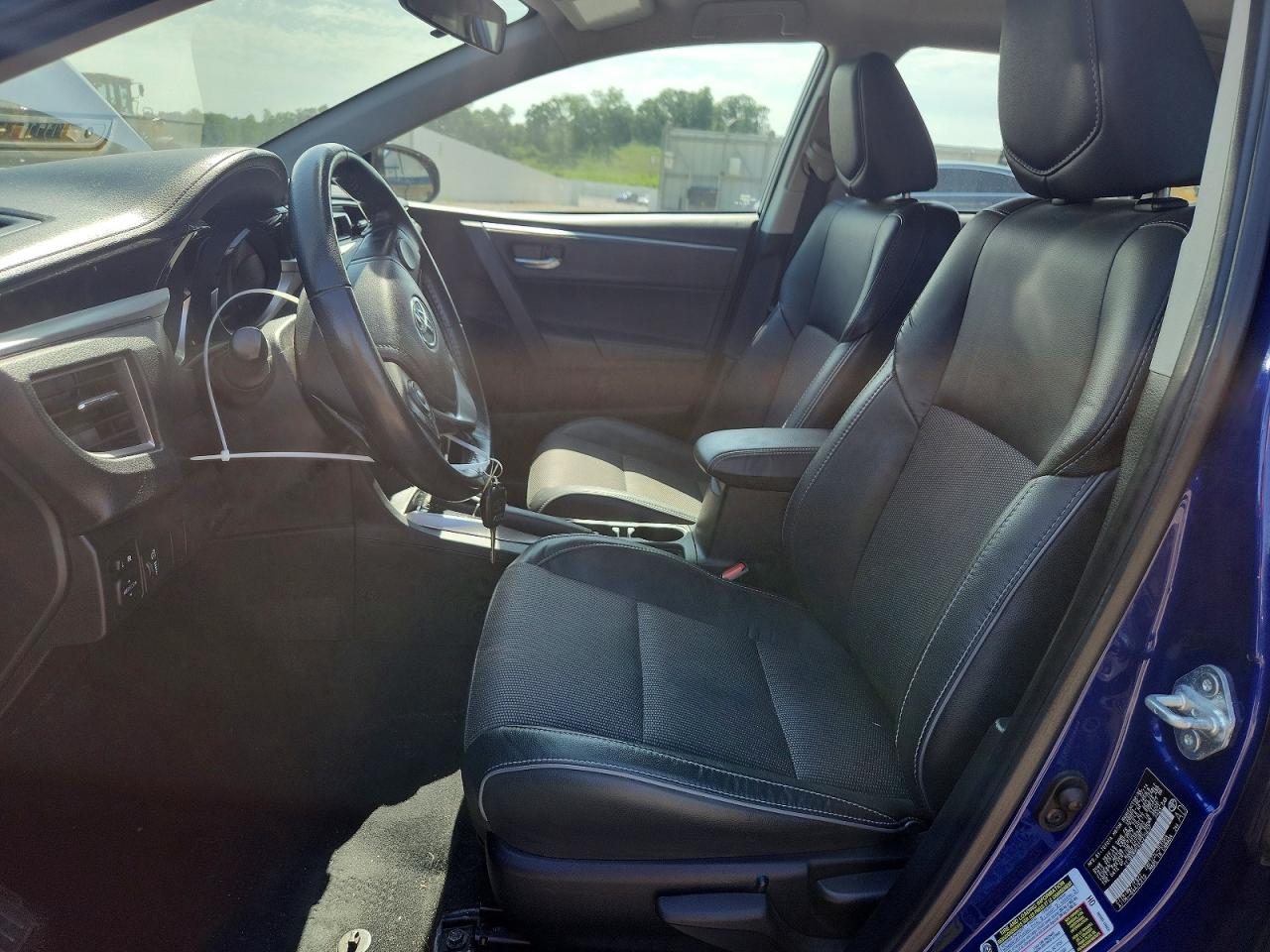 2014 Toyota Corolla S Plus Blue vin: 2T1BURHE4EC215637