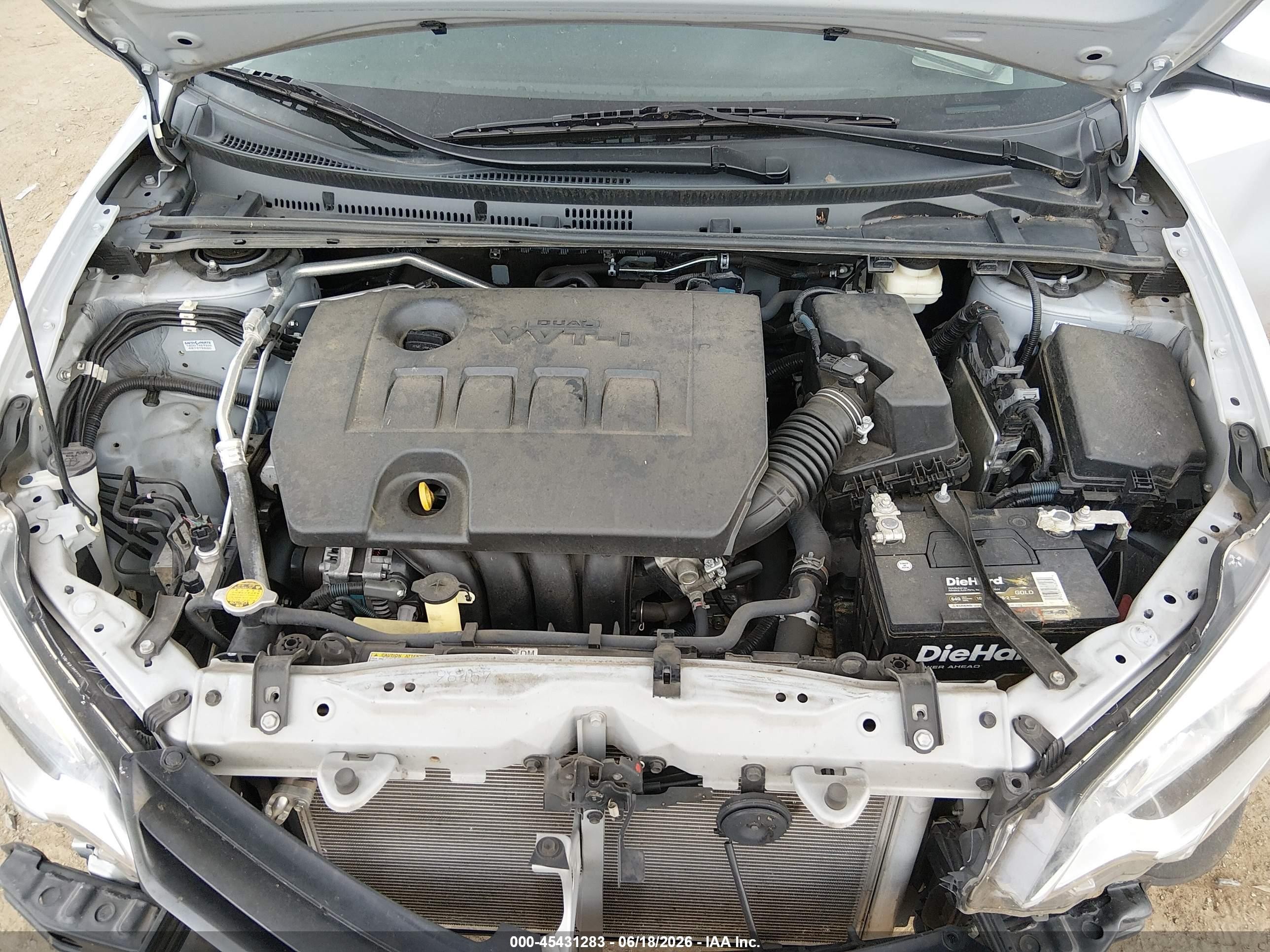 2014 Toyota Corolla Le Silver vin: 2T1BURHE4EC217811