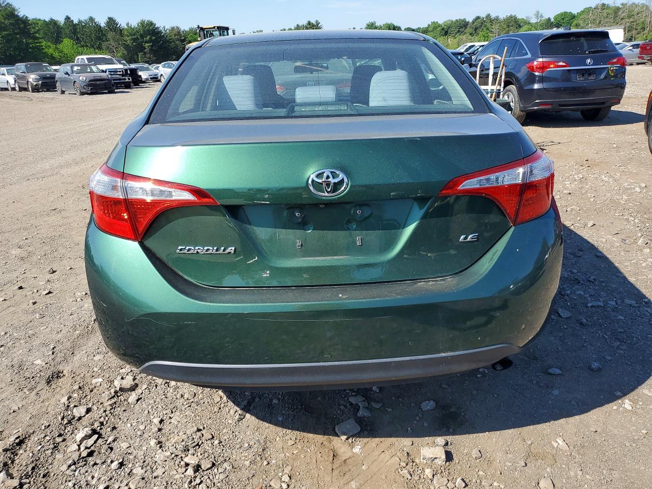 2014 Toyota Corolla Le Green vin: 2T1BURHE4EC220126