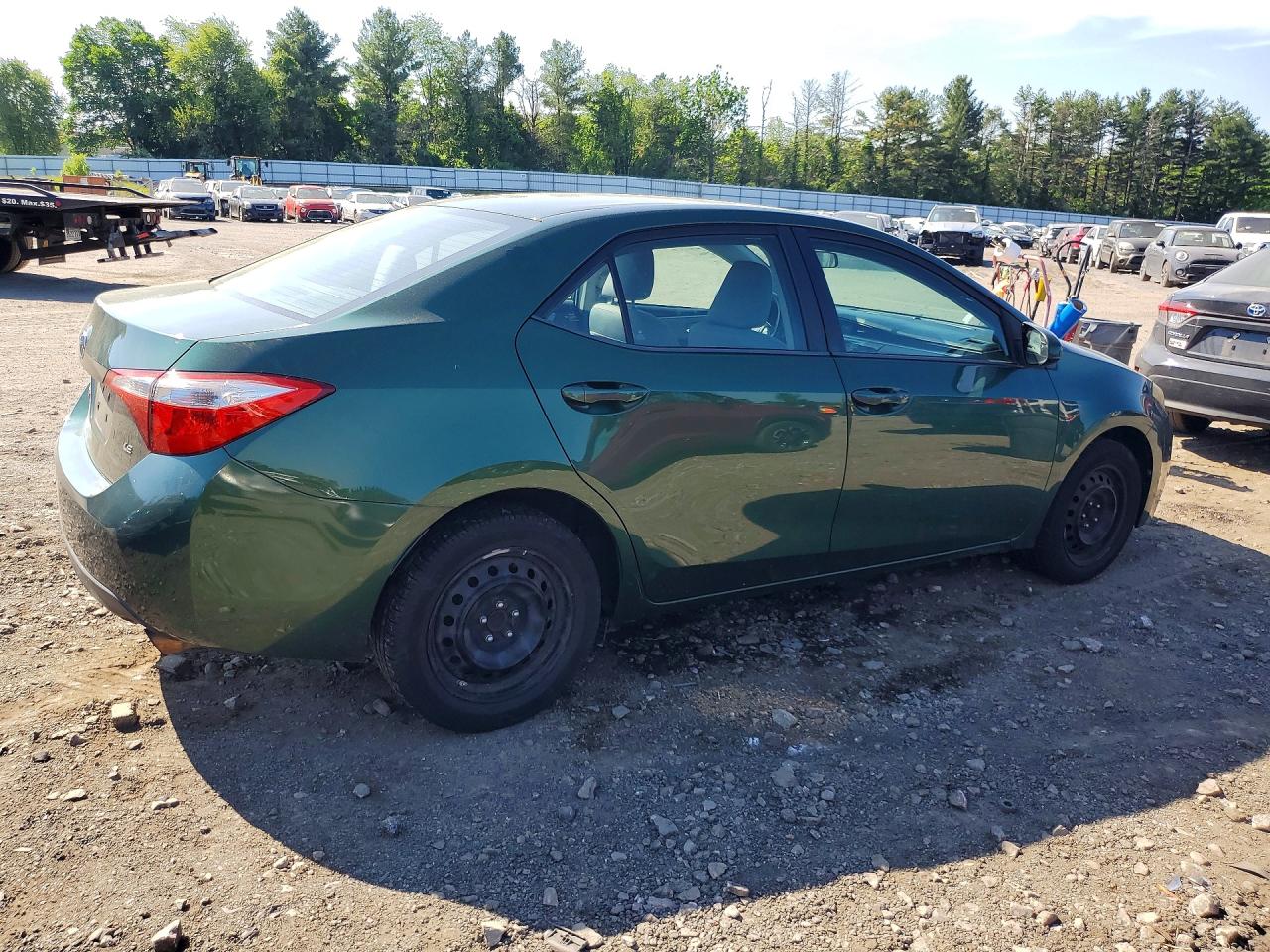 2014 Toyota Corolla Le Green vin: 2T1BURHE4EC220126