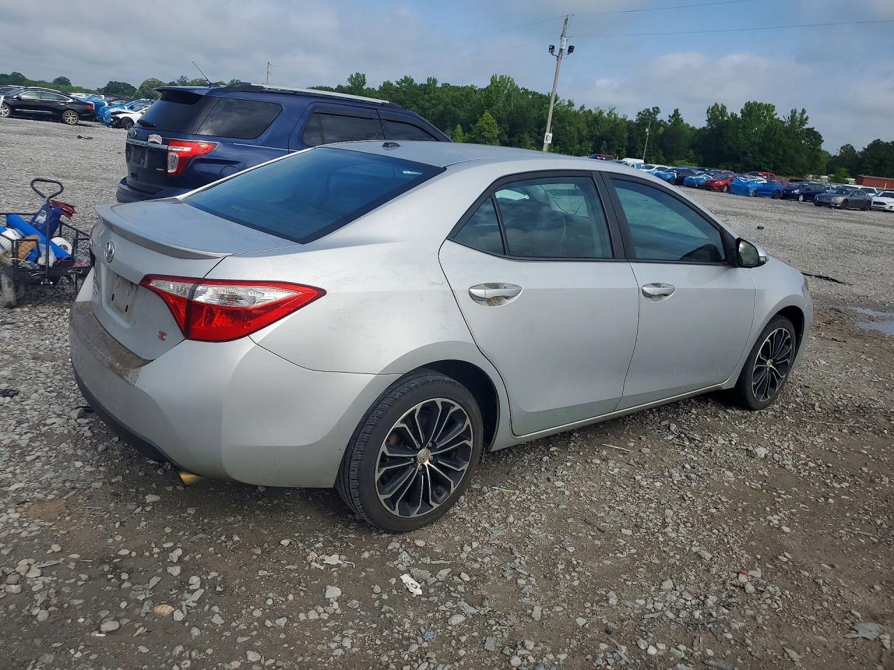 2014 Toyota Corolla S Plus Серебряный vin: 2T1BURHE4EC223687