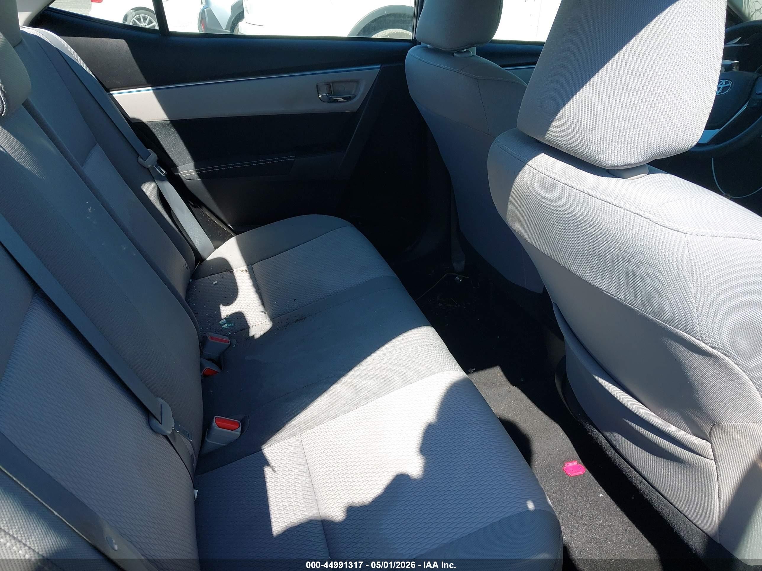 2014 Toyota Corolla Le Gray vin: 2T1BURHE4EC224595