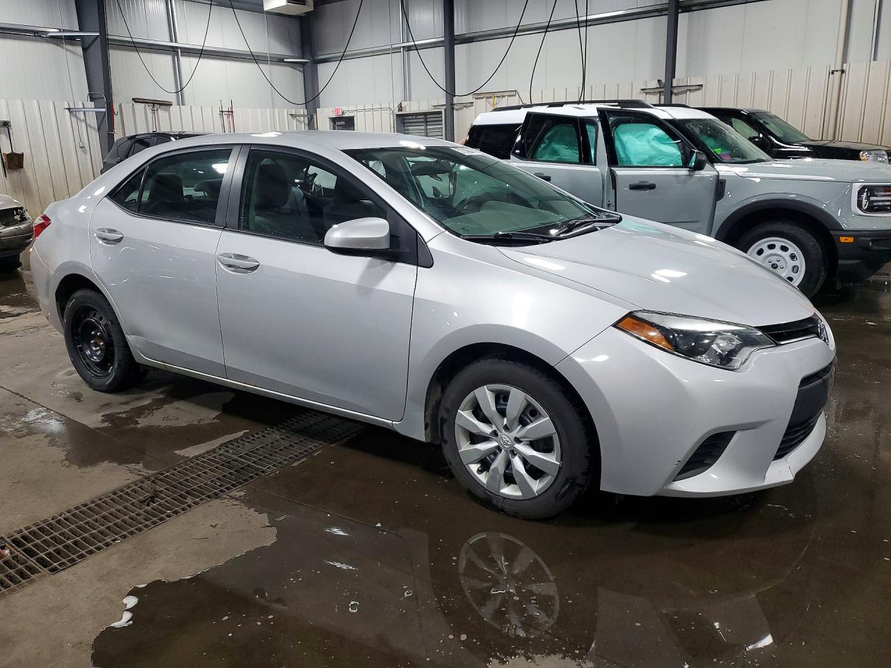 2014 Toyota Corolla Le Silver vin: 2T1BURHE4EC225911