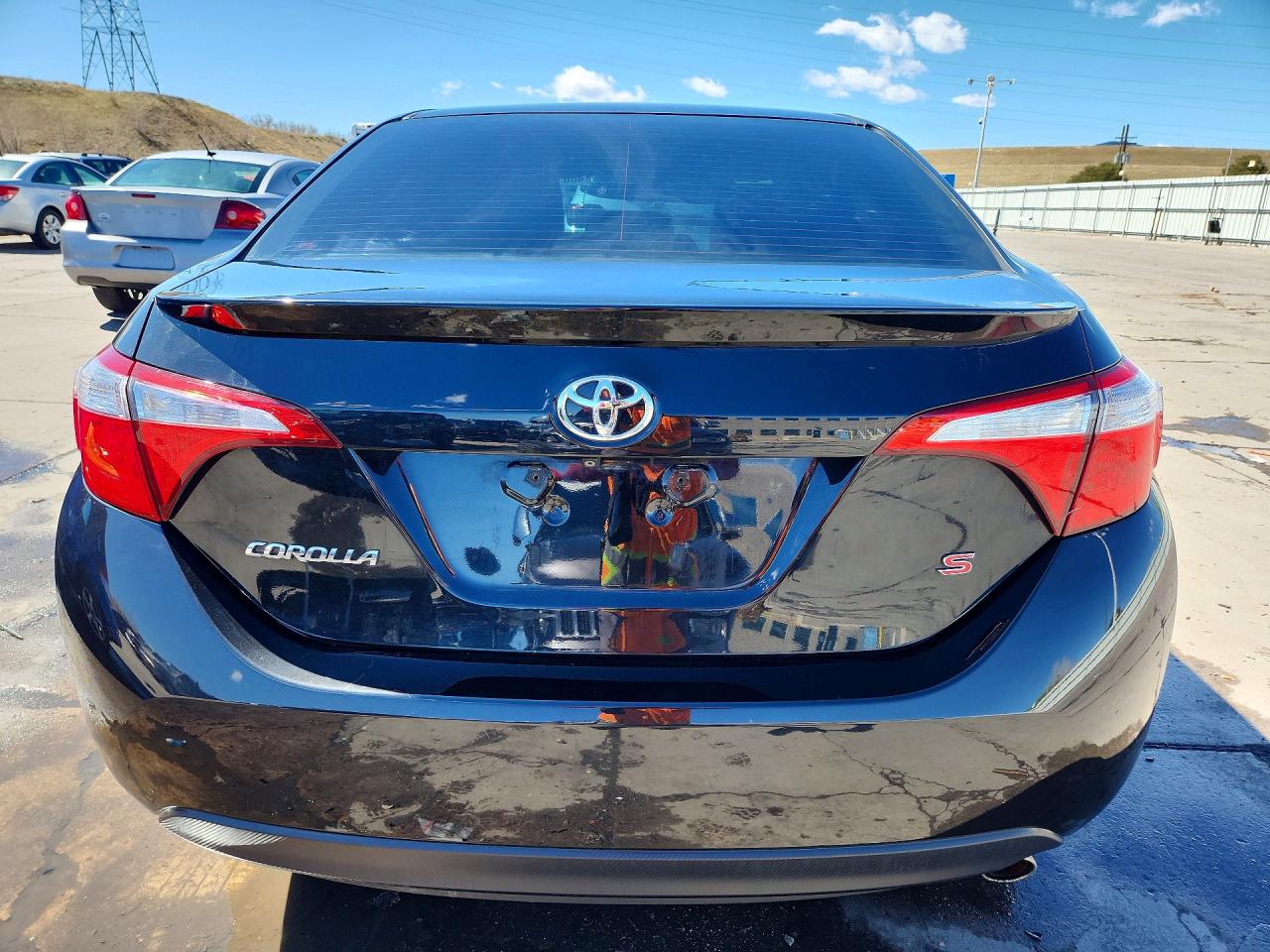 2014 Toyota Corolla S Plus Черный vin: 2T1BURHE4EC228307