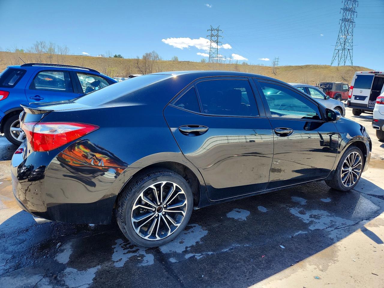 2014 Toyota Corolla S Plus Черный vin: 2T1BURHE4EC228307