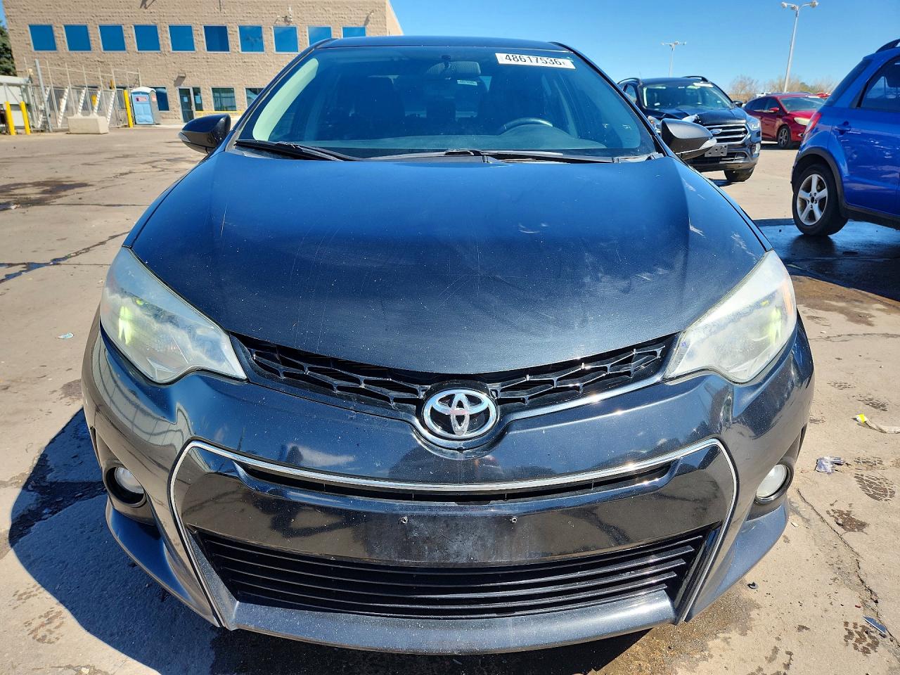 2014 Toyota Corolla S Plus Черный vin: 2T1BURHE4EC228307